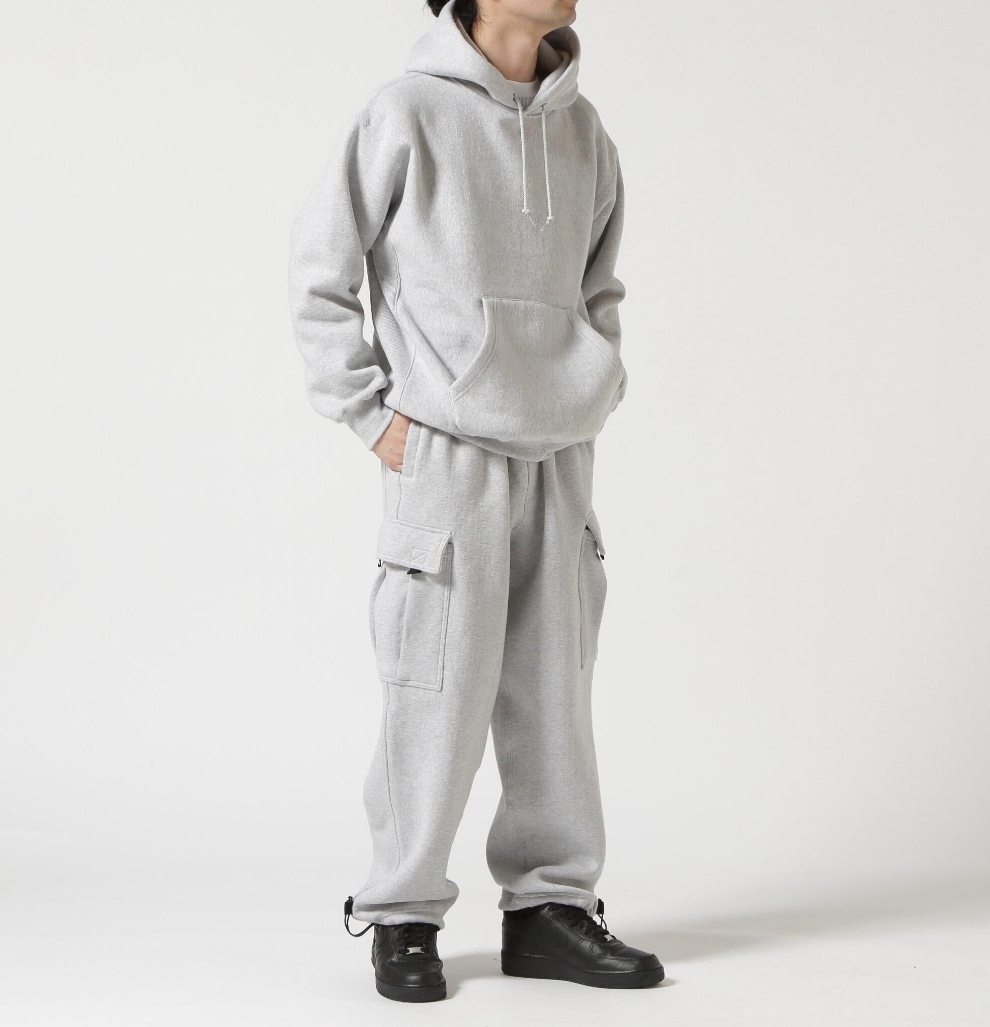 《直営店限定》HEAVY WEIGHT SWEAT PULLOVER PARKA / ヘビーウェイト スウェット プルオーバー パーカー グレー