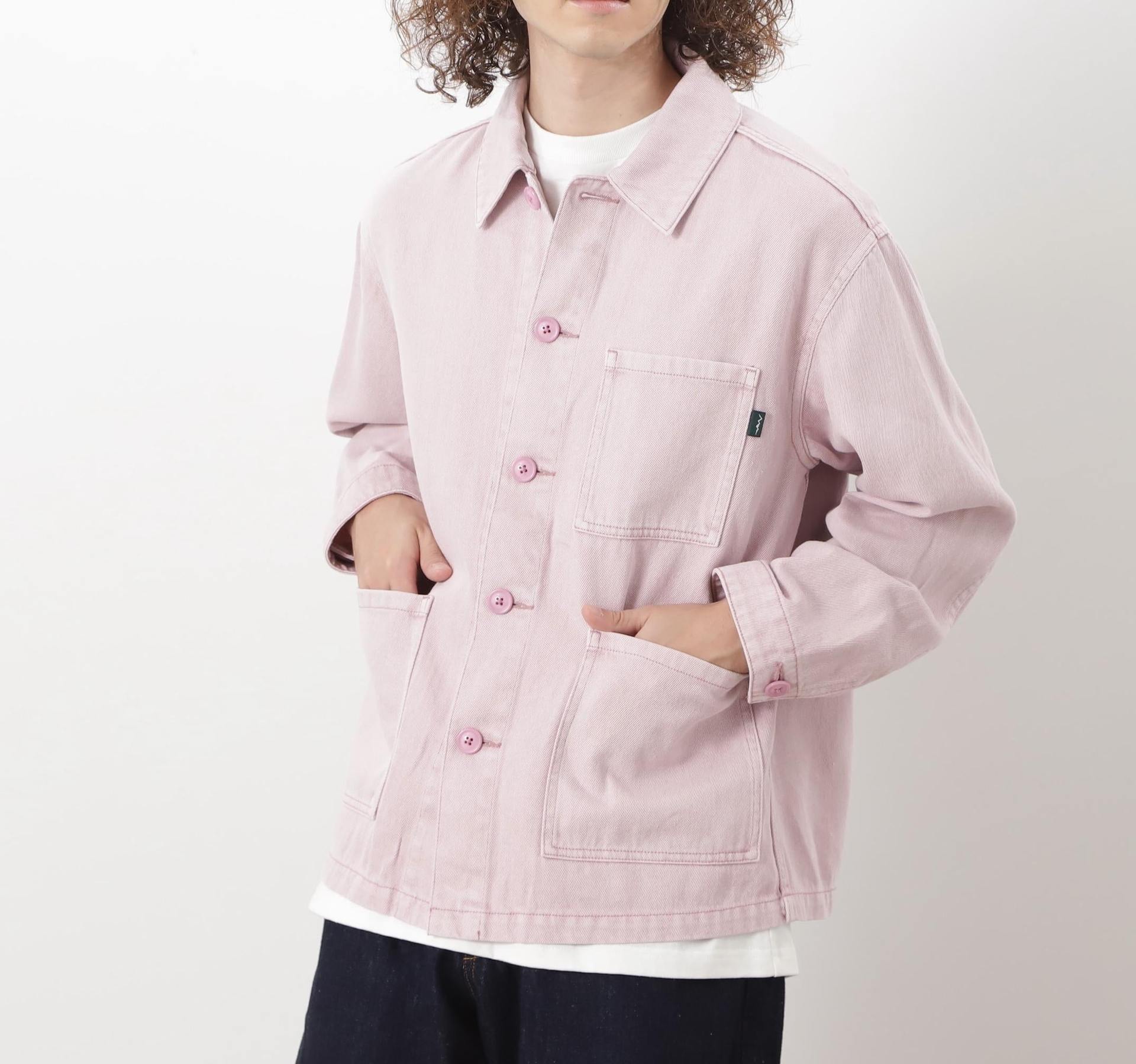MANASTASH/マナスタッシュ/HEMP WASHED CHO>E JACKET ピンク