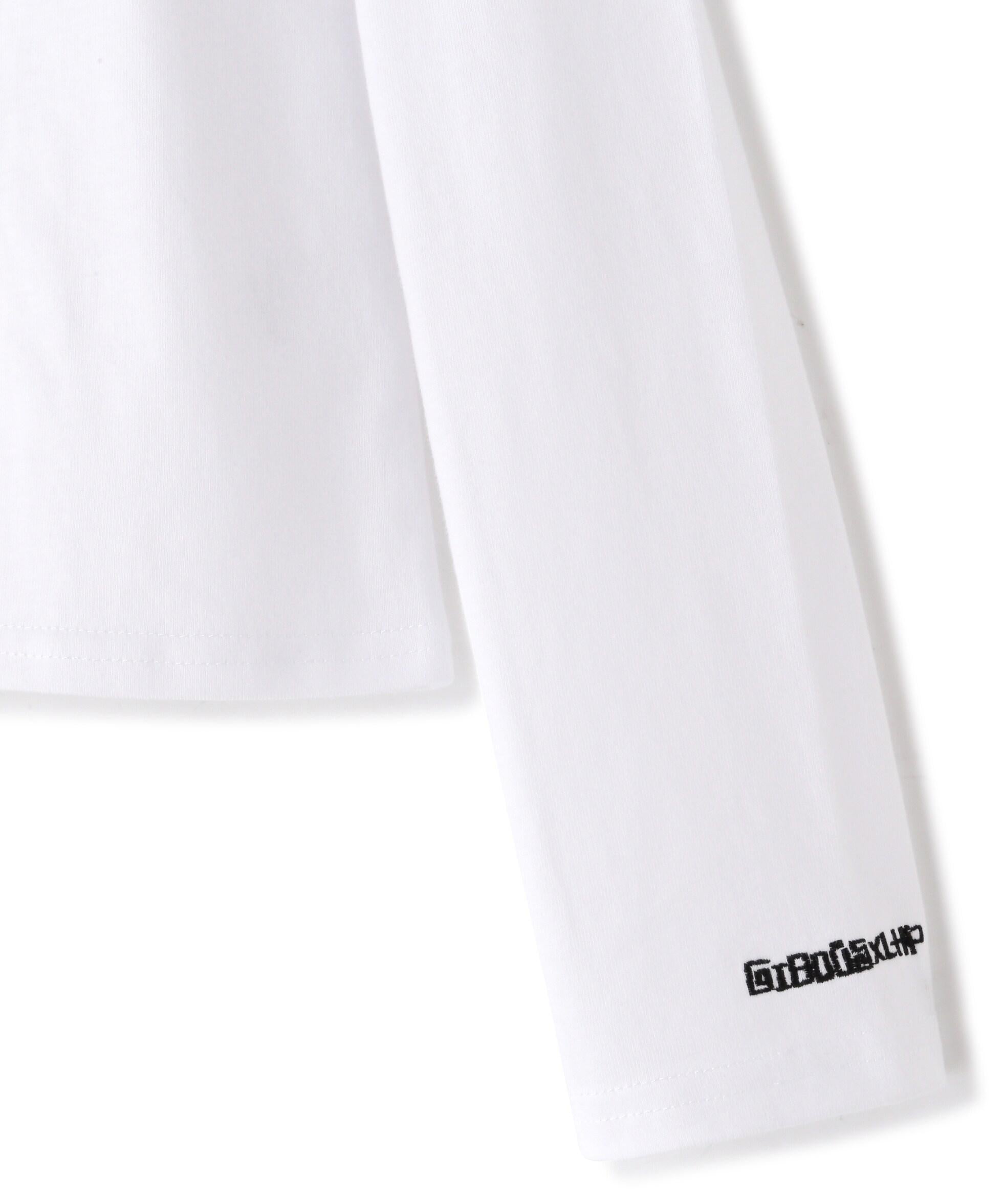 gious×LHP/ギボス×エルエイチピー/Twins gil long Tshit/コラボロングスリーブTシャツ ホワイト