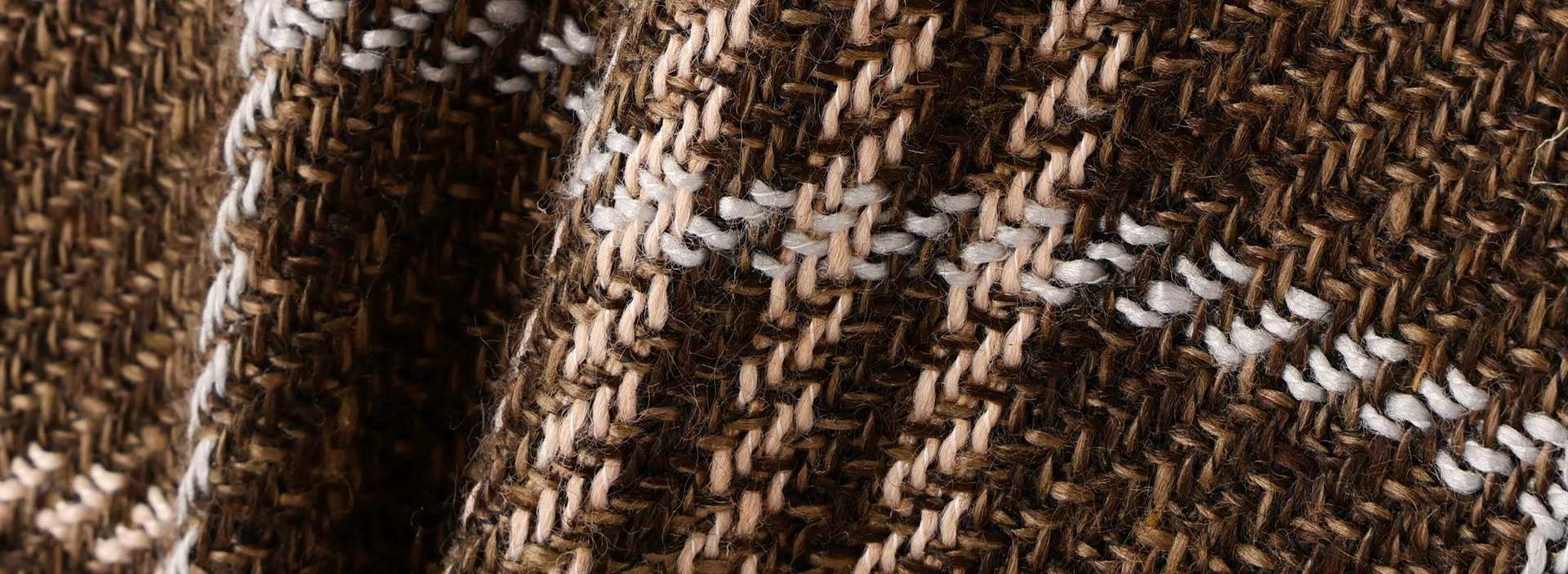 DankeSchon/ダンケシェーン/SNAP CHECK SHI>TS ブラウン