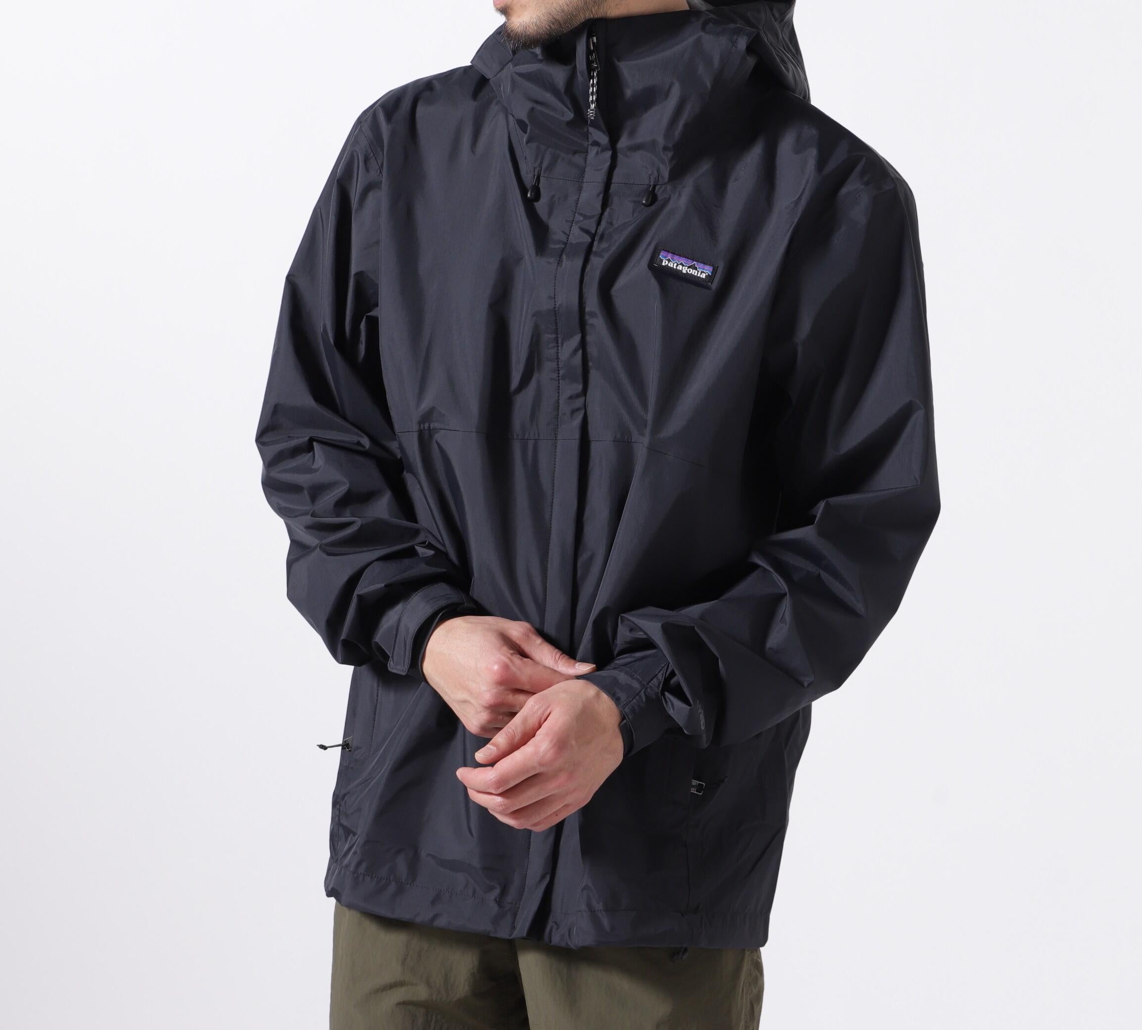 Patagonia/パタゴニア メンズ・トレントシェル 3L・レイン・ジャケット ブラック