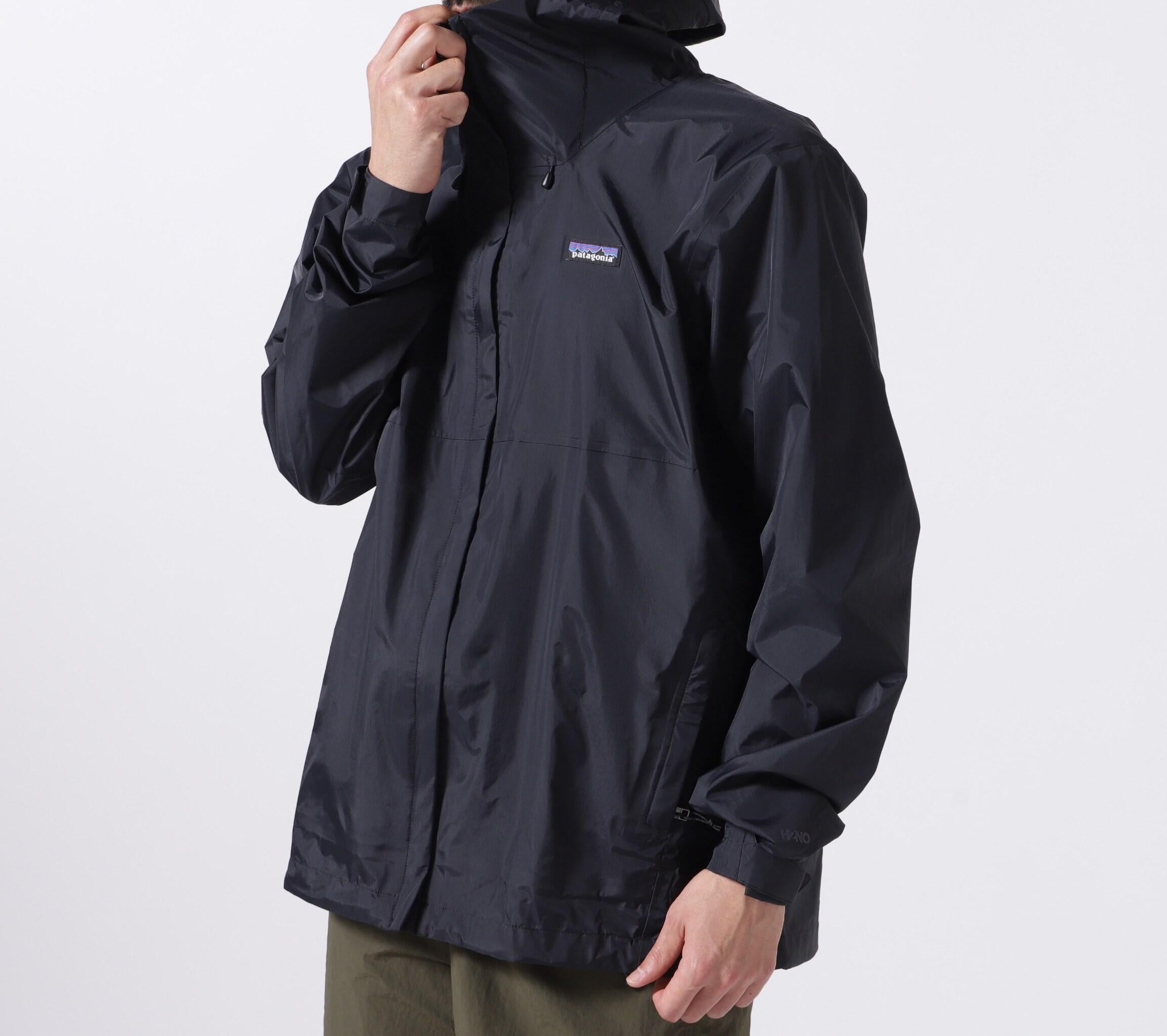 Patagonia/パタゴニア メンズ・トレントシェル 3L・レイン・ジャケット ブラック