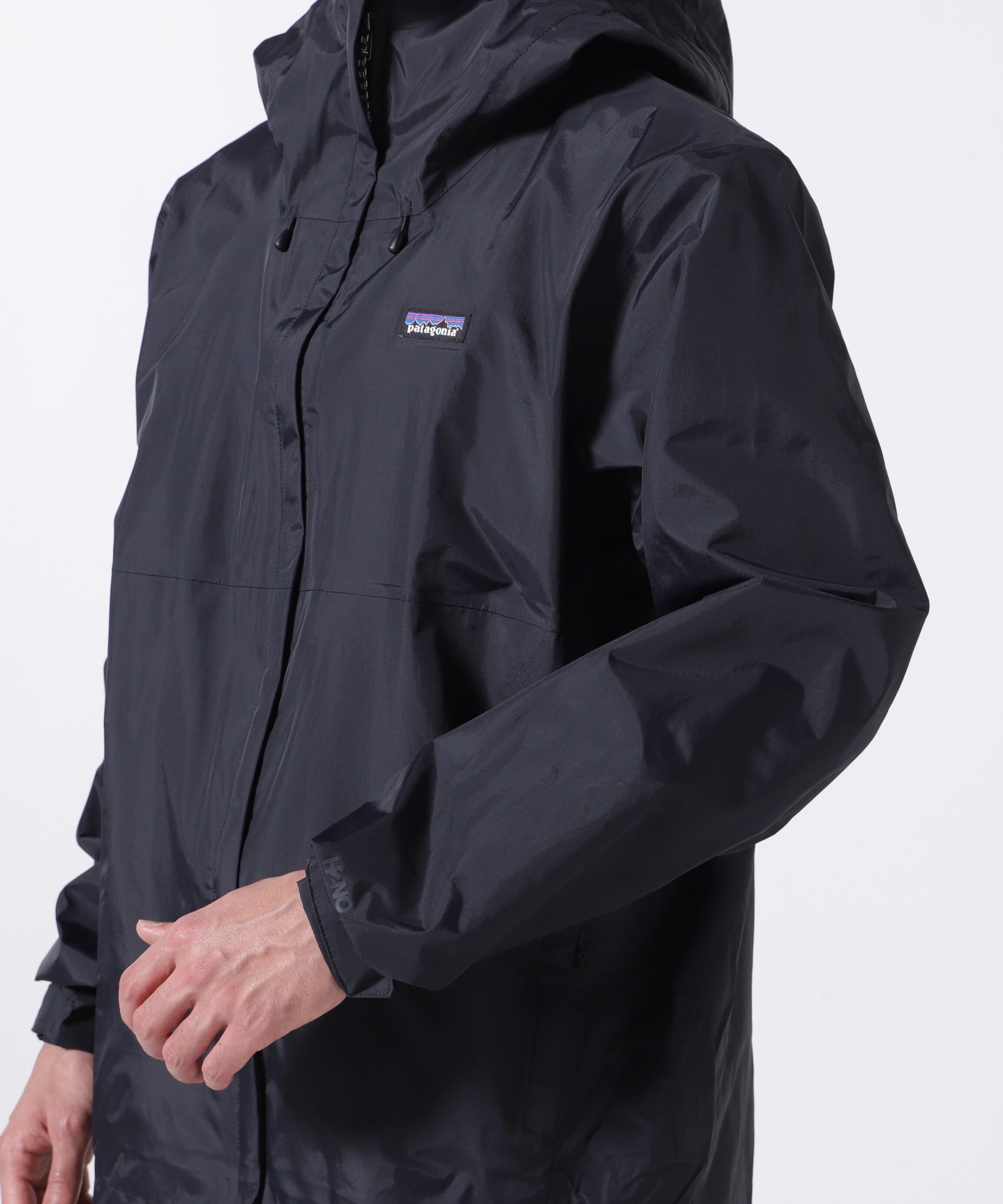 Patagonia/パタゴニア メンズ・トレントシェル 3L・レイン・ジャケット ブラック