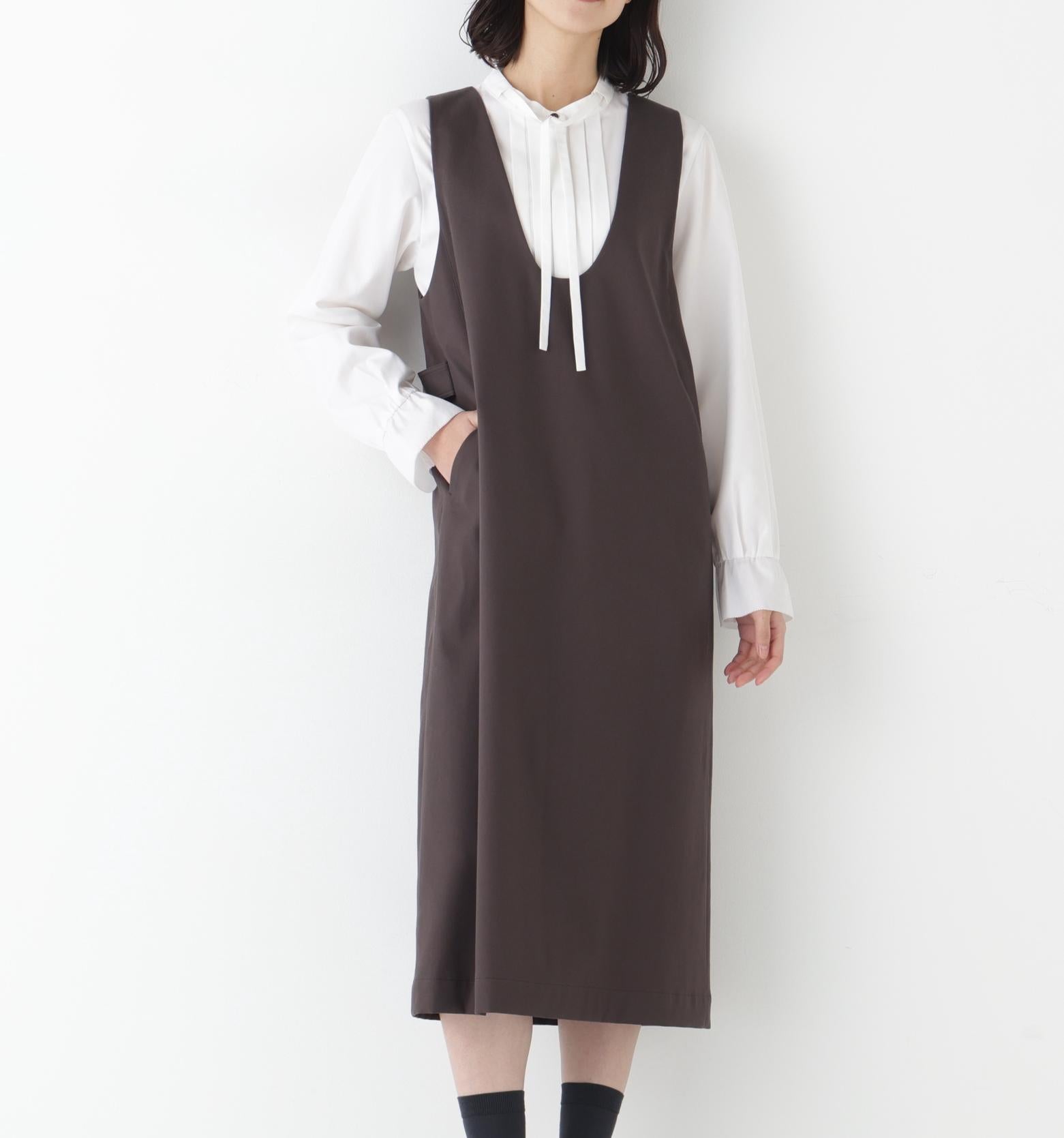 ◆ダブルクロスジャンスカ チャコール1