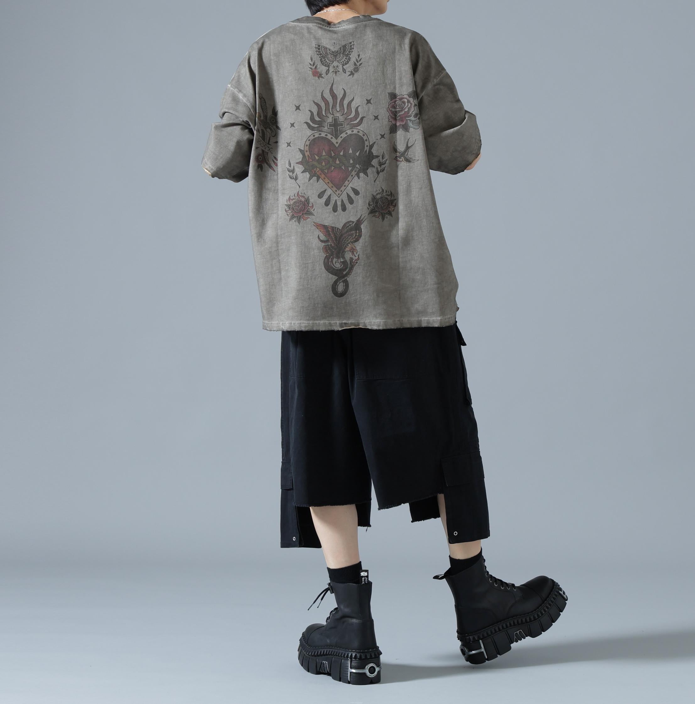 DankeSchon/ダンケシェーン/SPRAY BURN SST FAMILIA ベージュ