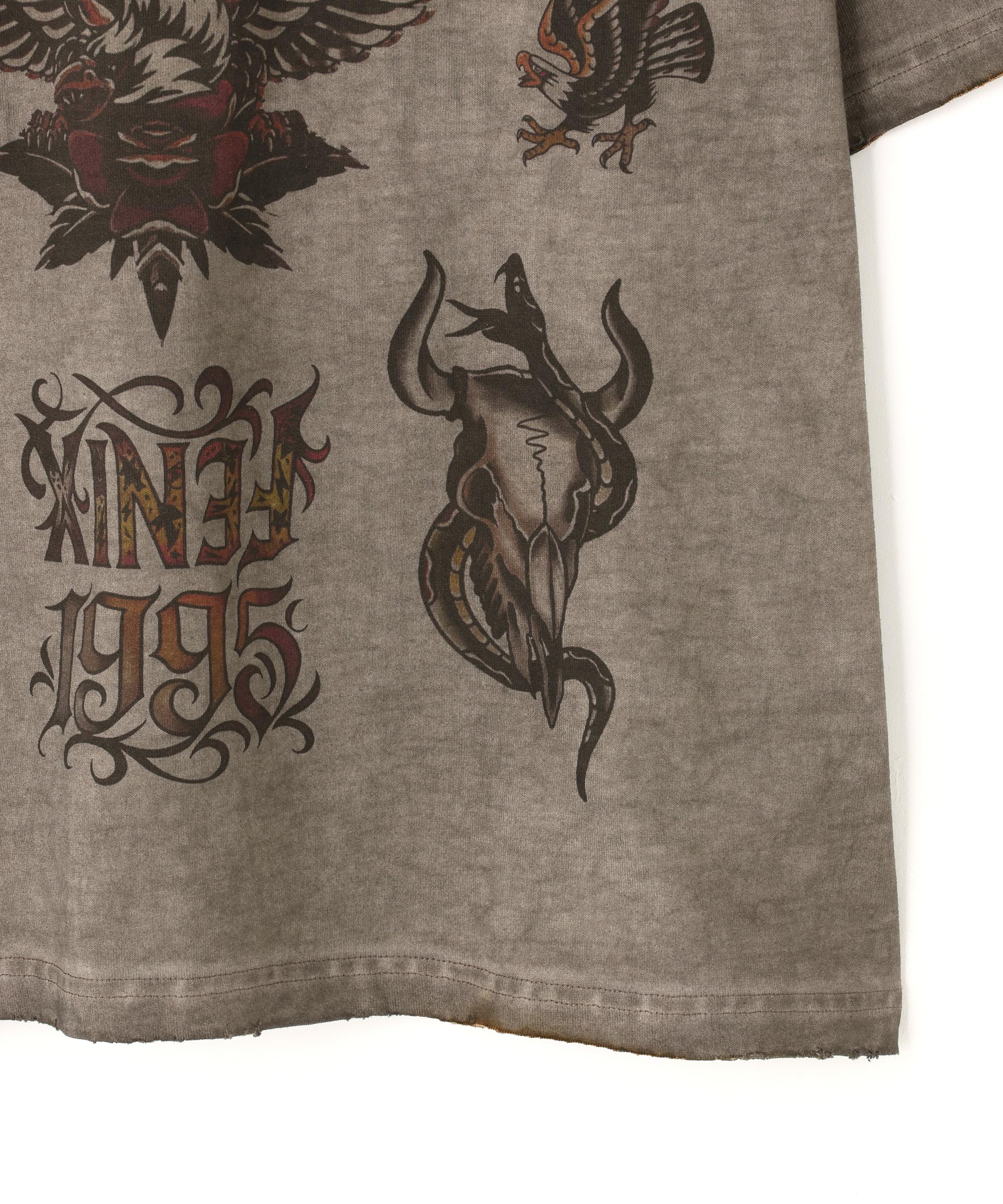 DankeSchon/ダンケシェーン/SPRAY BURN SST FAMILIA ベージュ