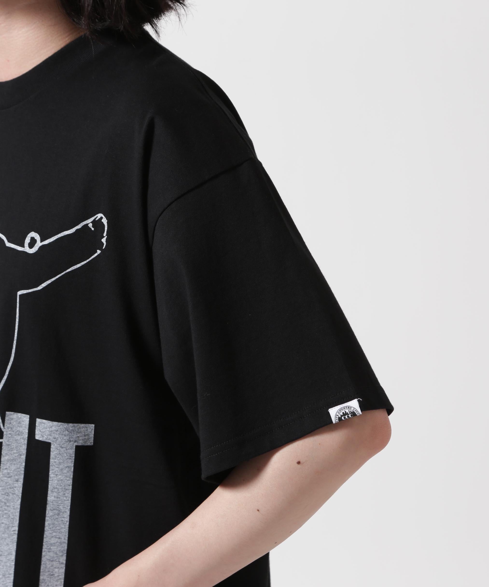 CITY COUNT>Y CITY /シティーカントリーシティー /COTTON S/S T-SHI>T_LIKE IT ブラック