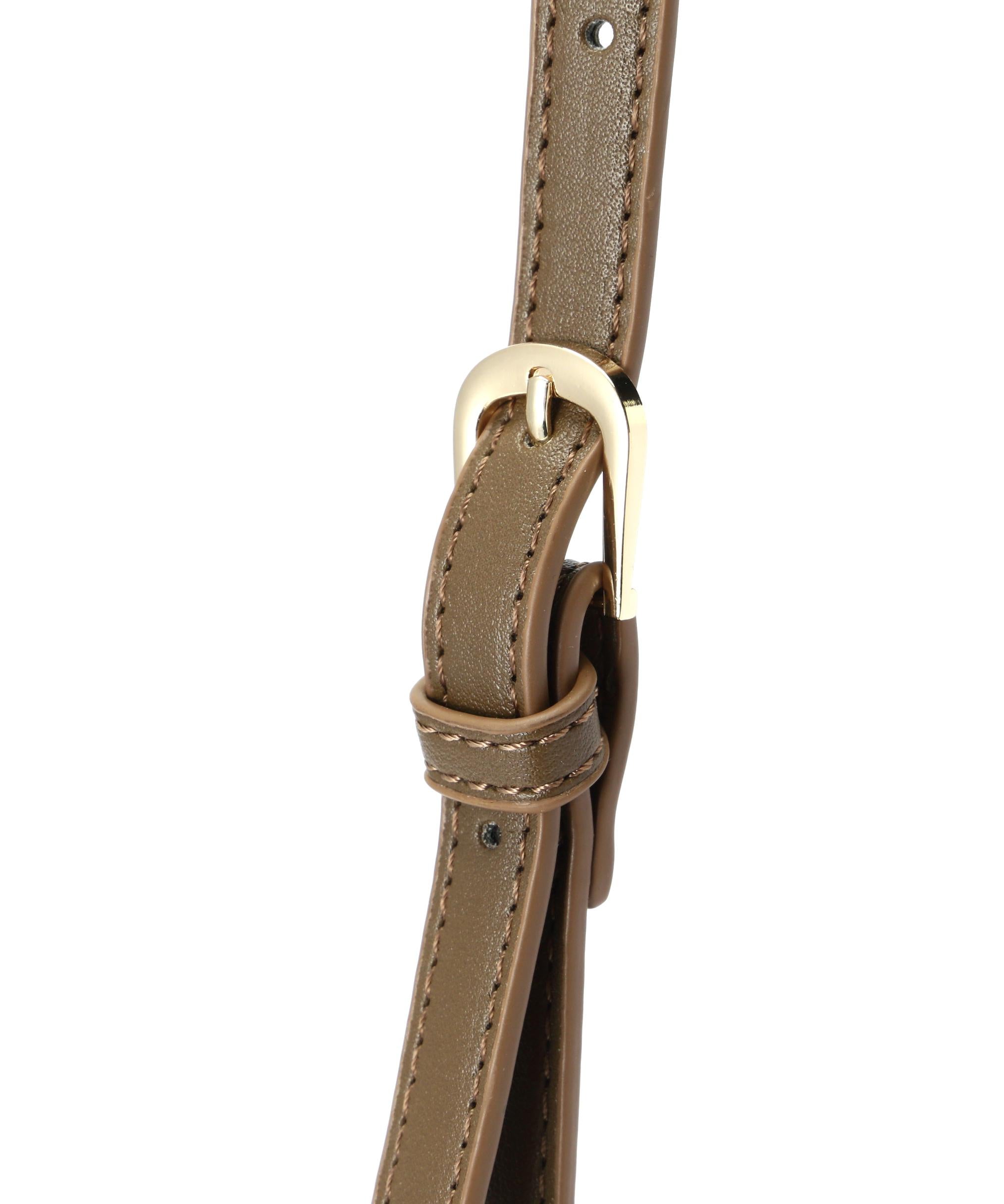 エンボスペイズリーバッグ ブラウン