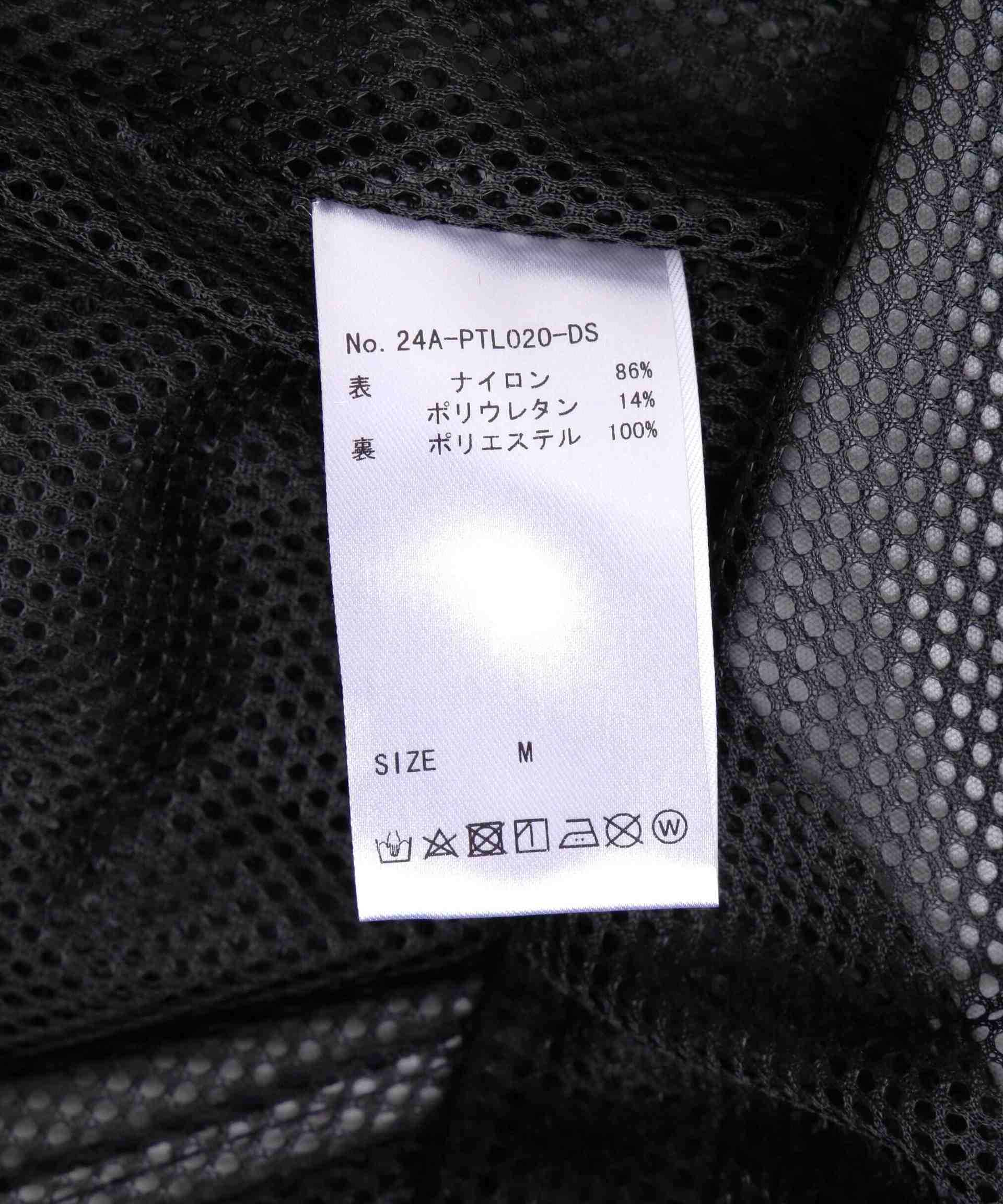 DankeSchon/ダンケシェーン/LAYE>NYLON WIDESNOW PANTS ブラック