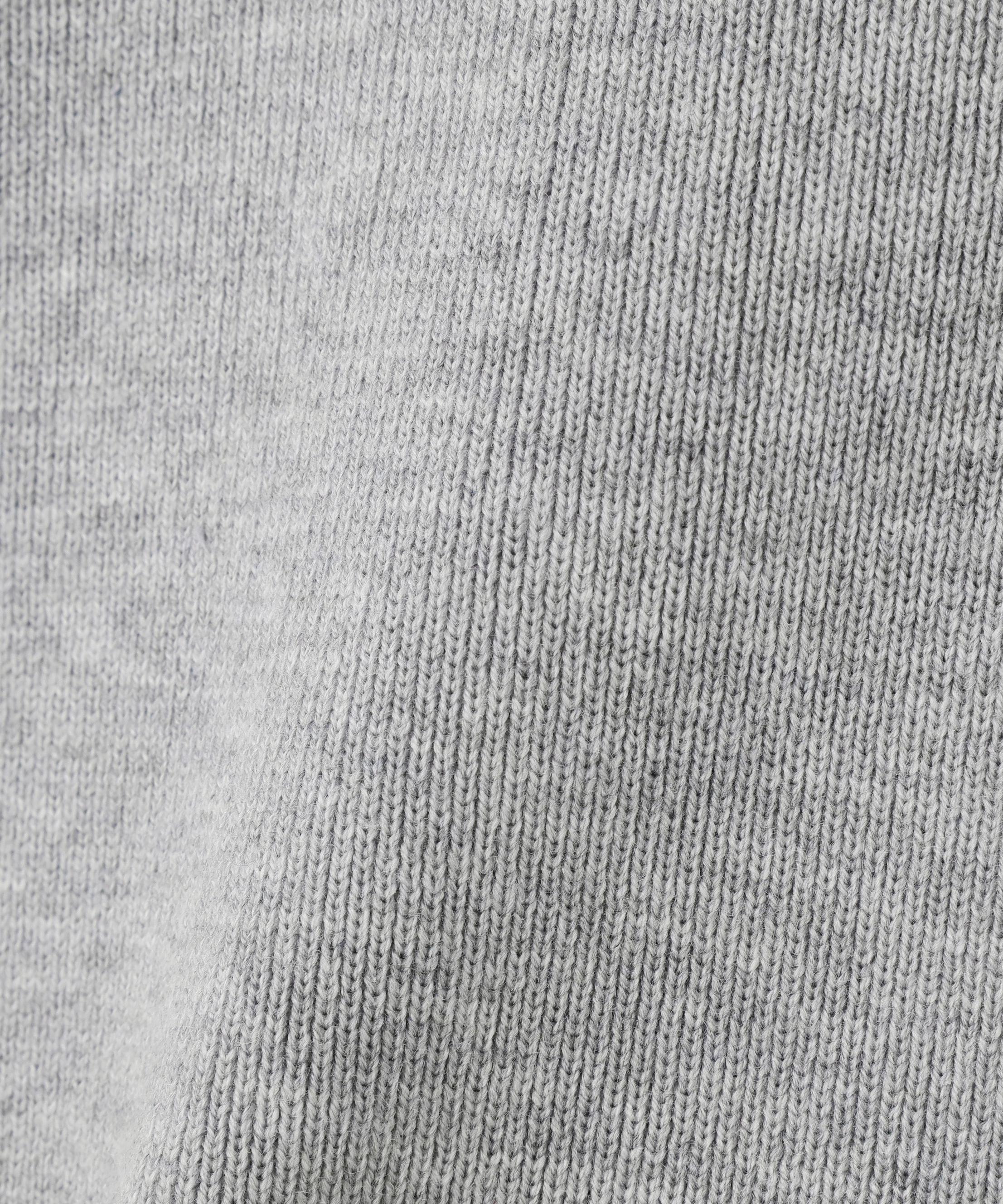 シルクブレンドカーディガン グレー