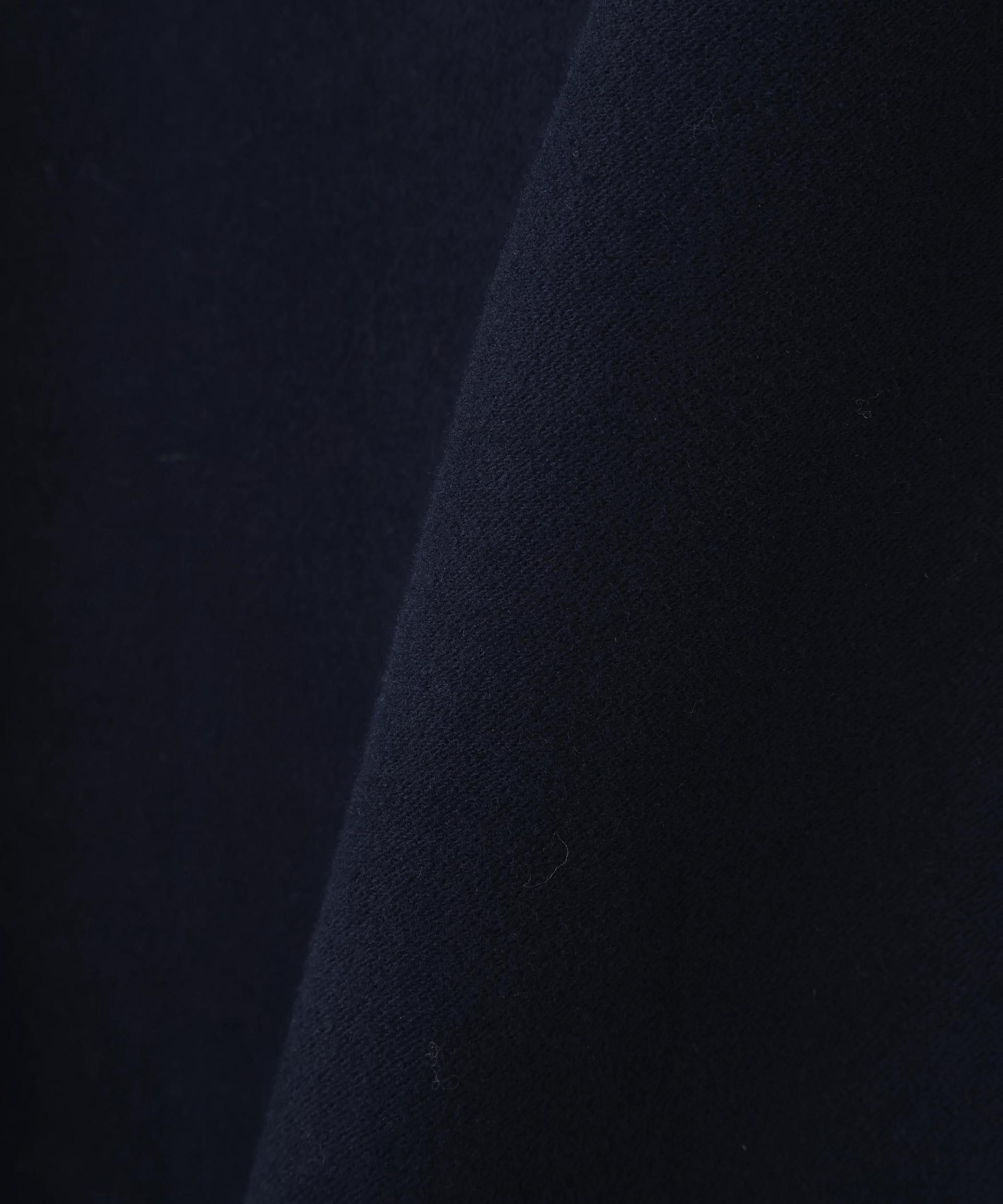 ライトモールスキンAラインスカート ネイビー