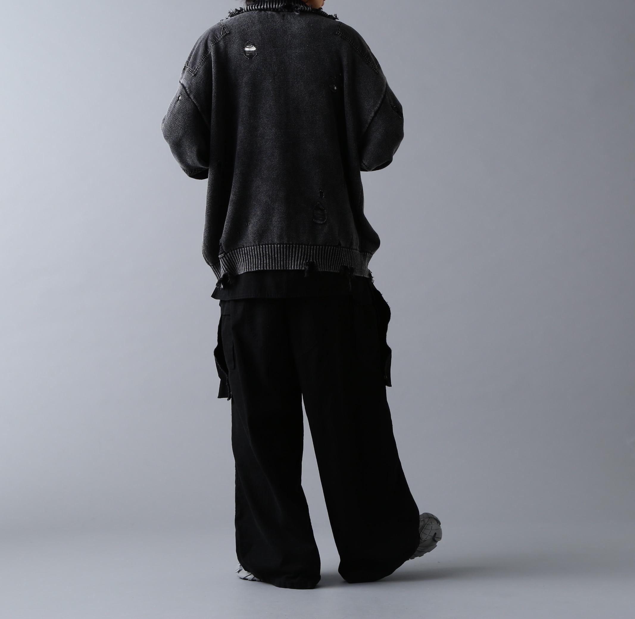 DankeSchon/ダンケシェーン/MILS KNIT DRIVERS ブラック