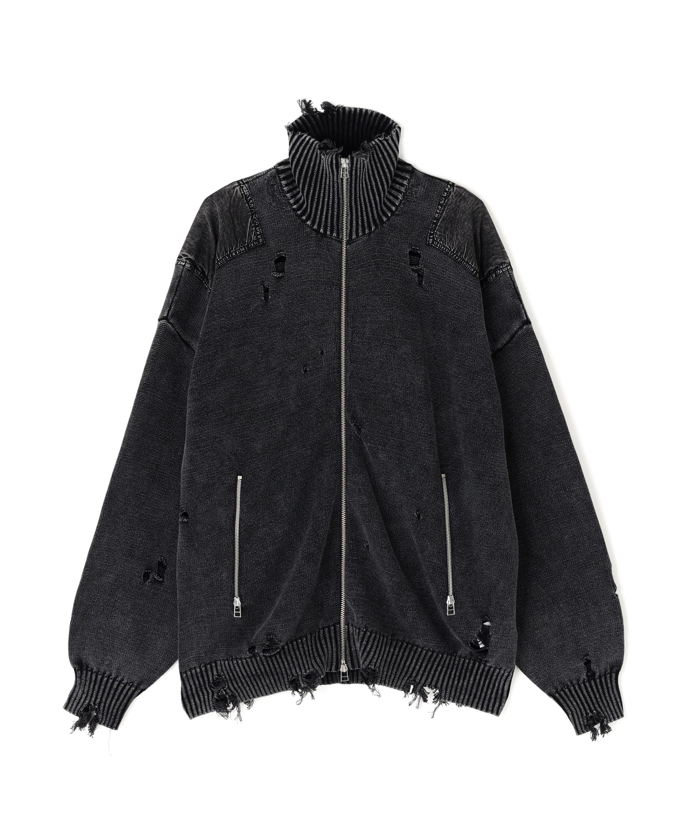DankeSchon/ダンケシェーン/MILS KNIT DRIVERS ブラック