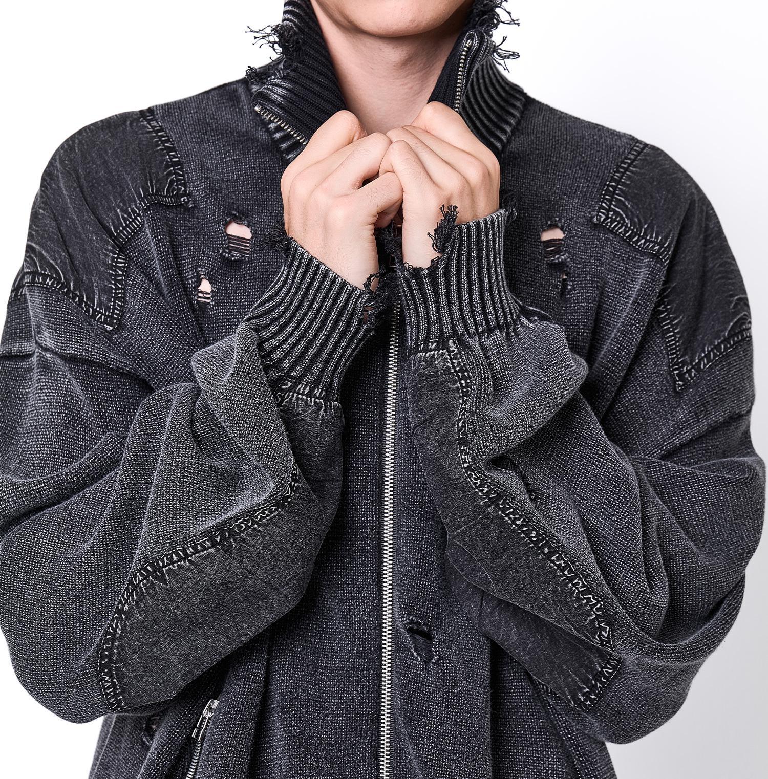 DankeSchon/ダンケシェーン/MILS KNIT DRIVERS ブラック