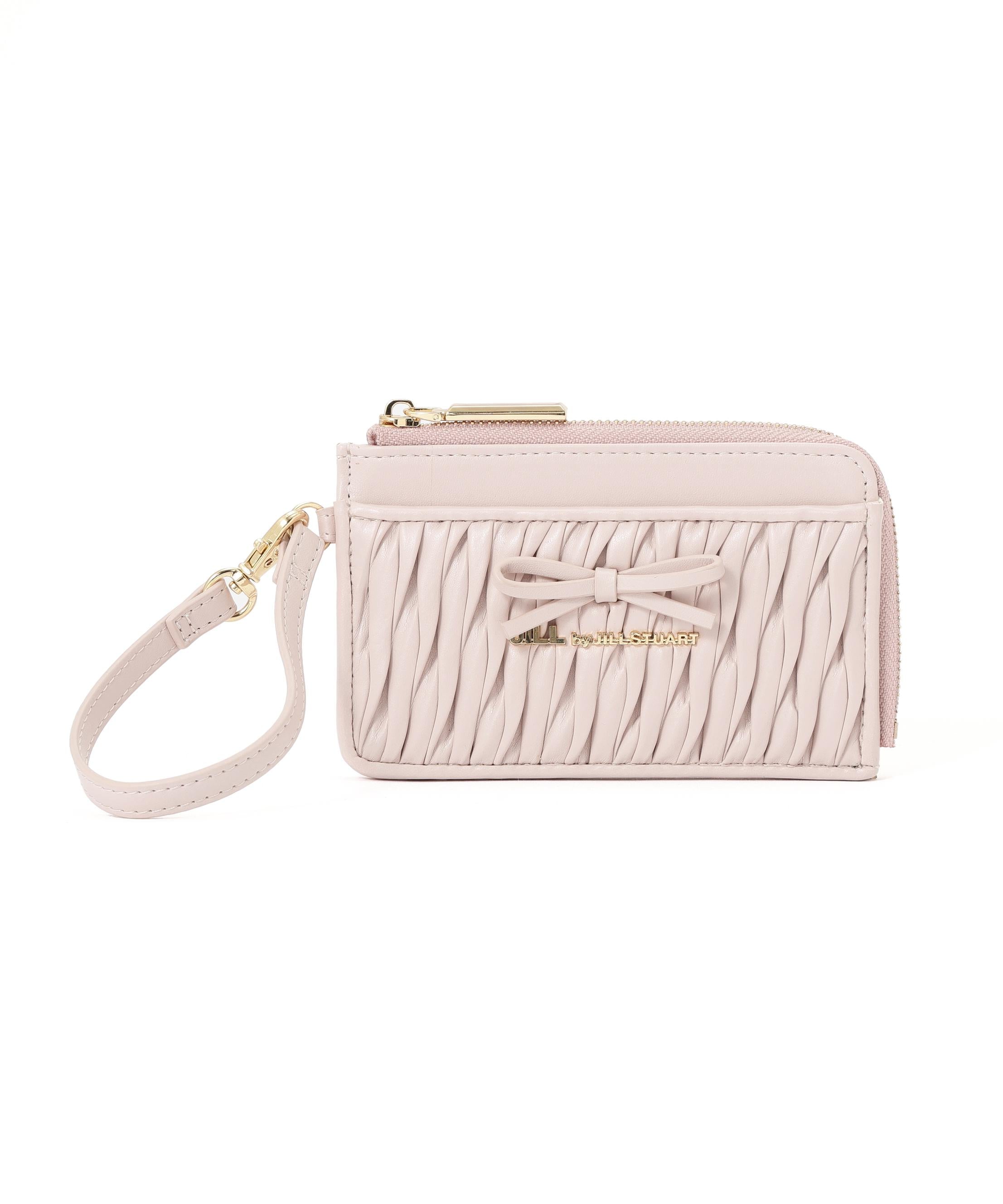 ミニリボンパフィフラグメントケース ピンク