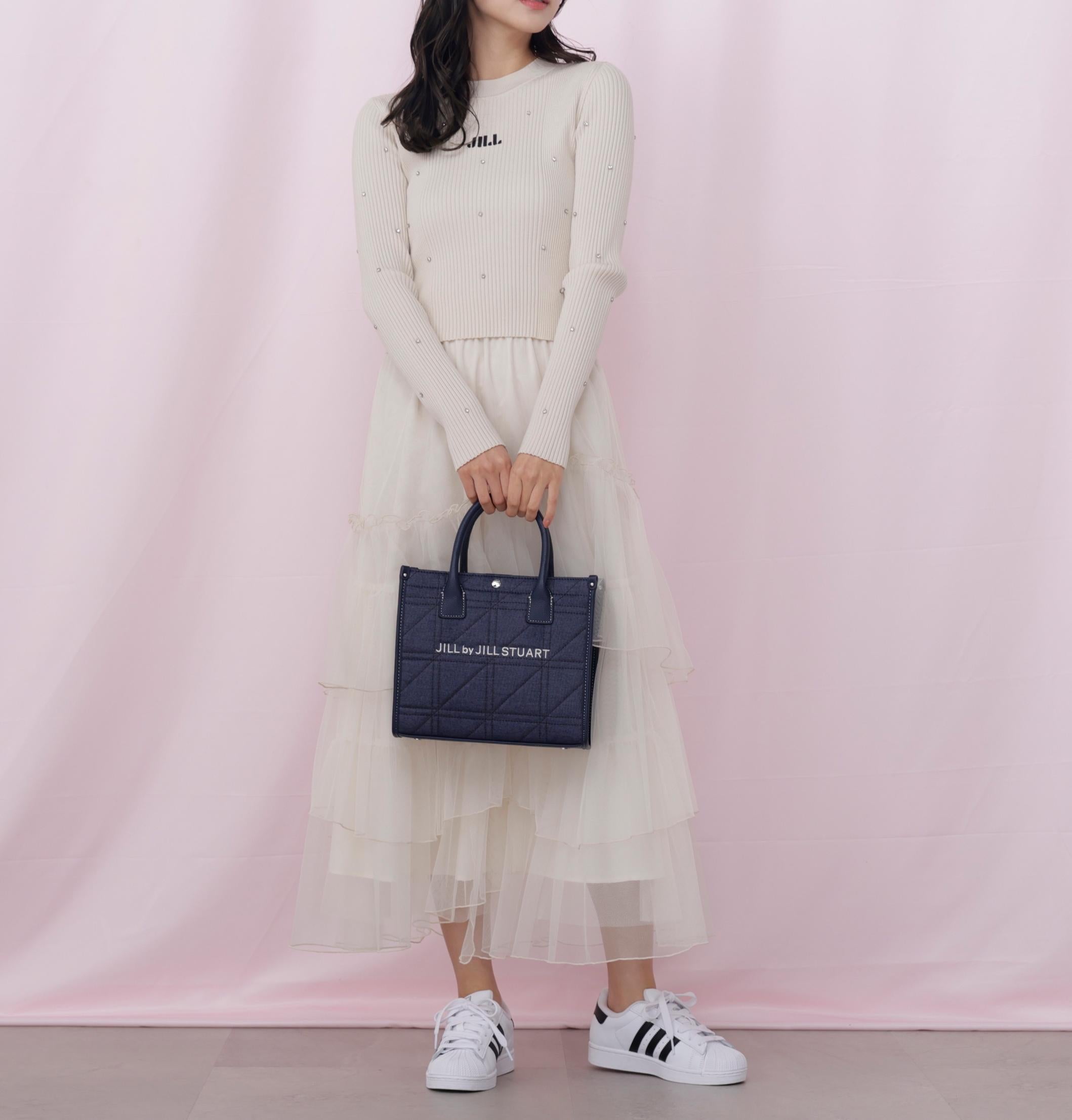 チュールランダムティアードスカート エクリュ