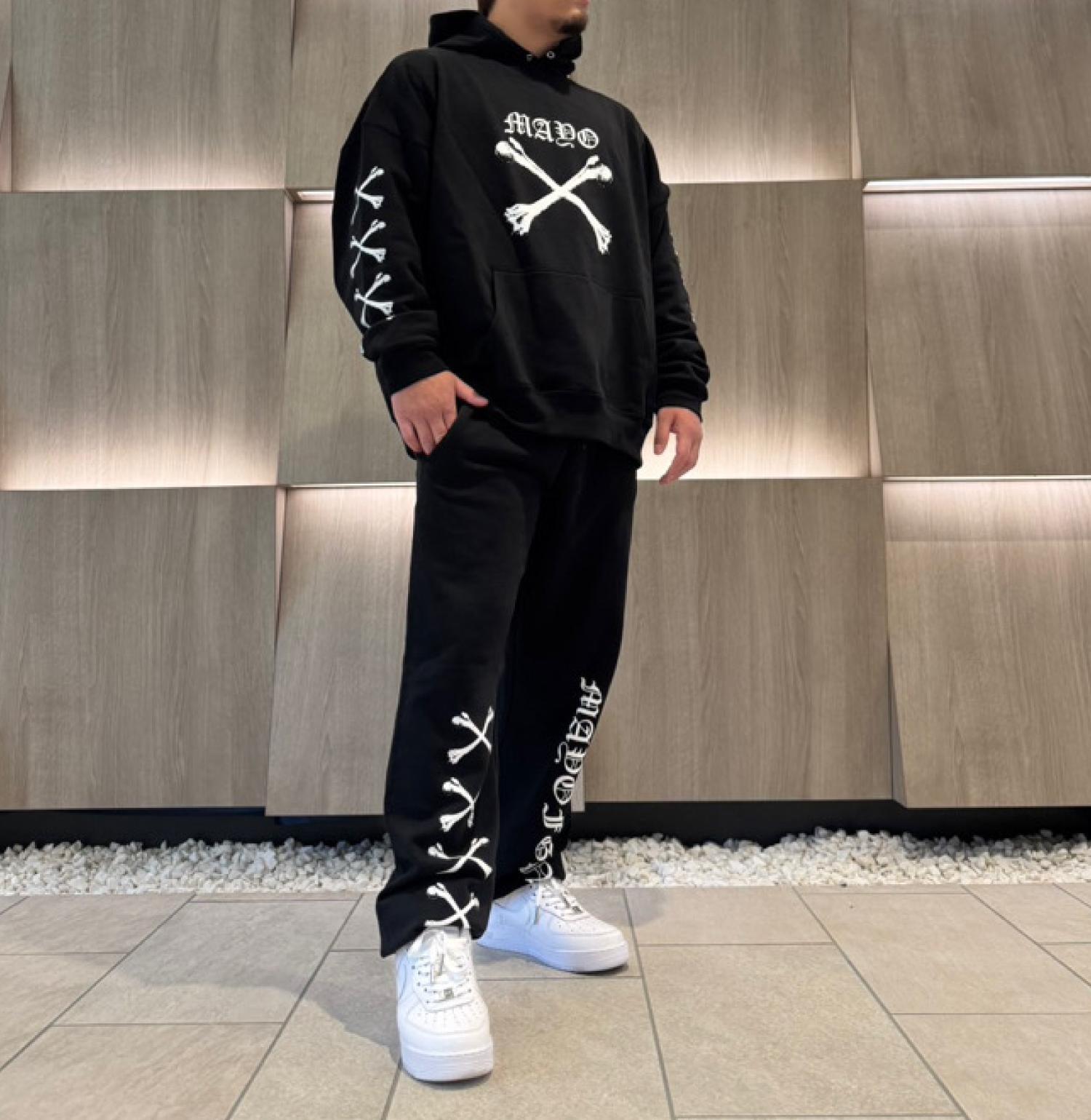 MAYO/メイヨー/太田忍選手×コラボ スウェットパンツ ブラック