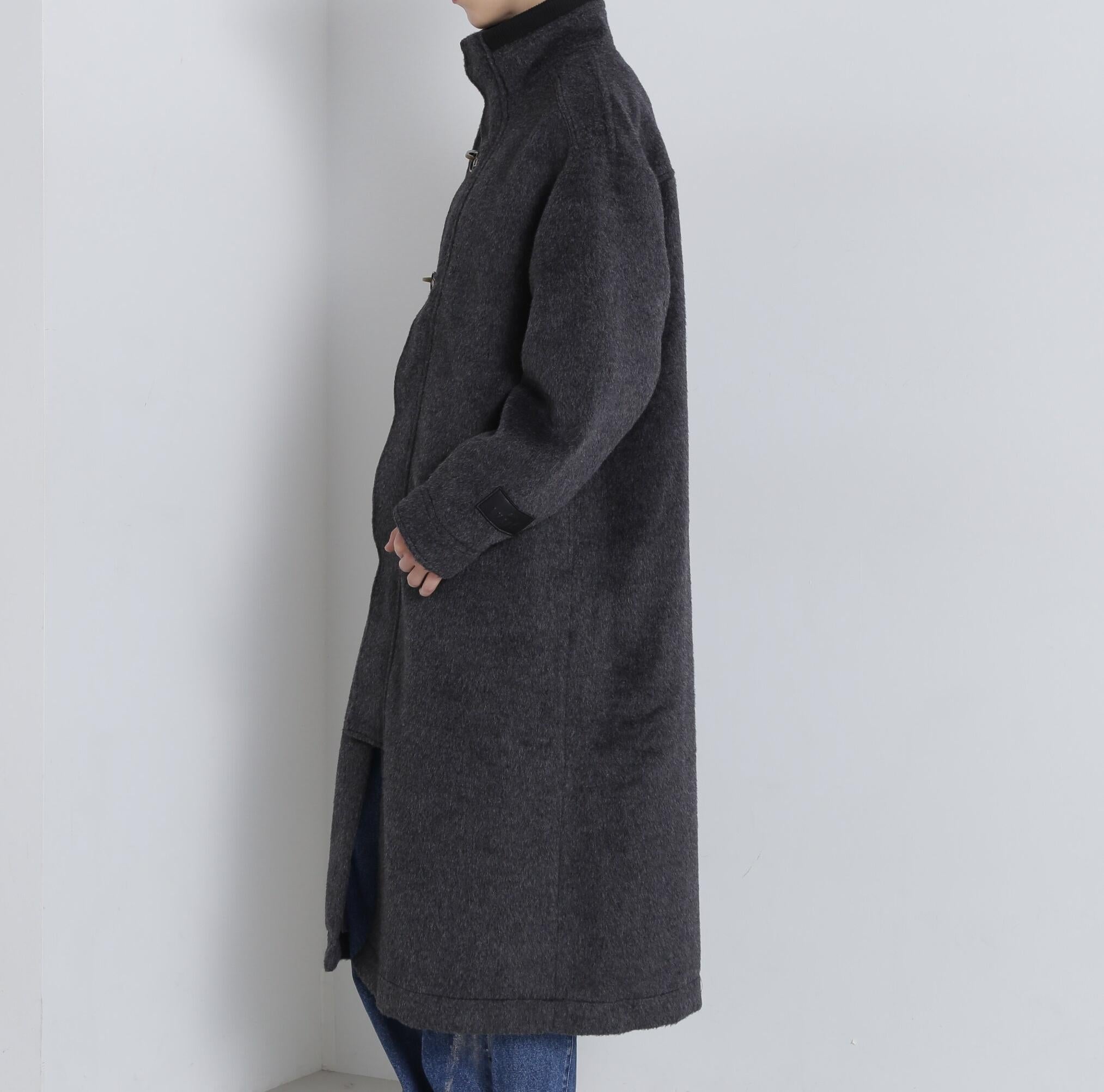 《直営店限定》LONG OUTE>/ロングアウター ブラック