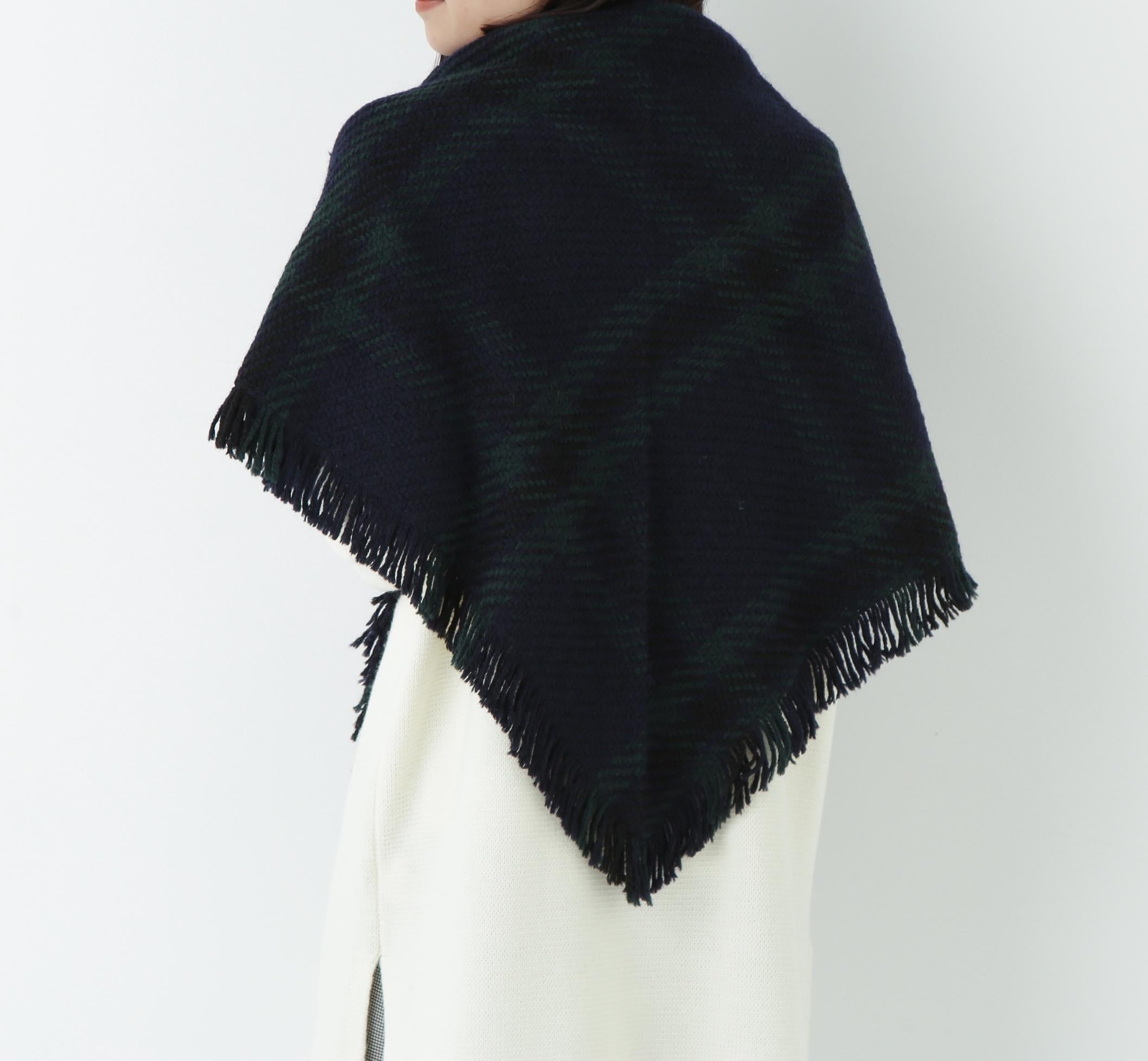 ストール ネイビー3