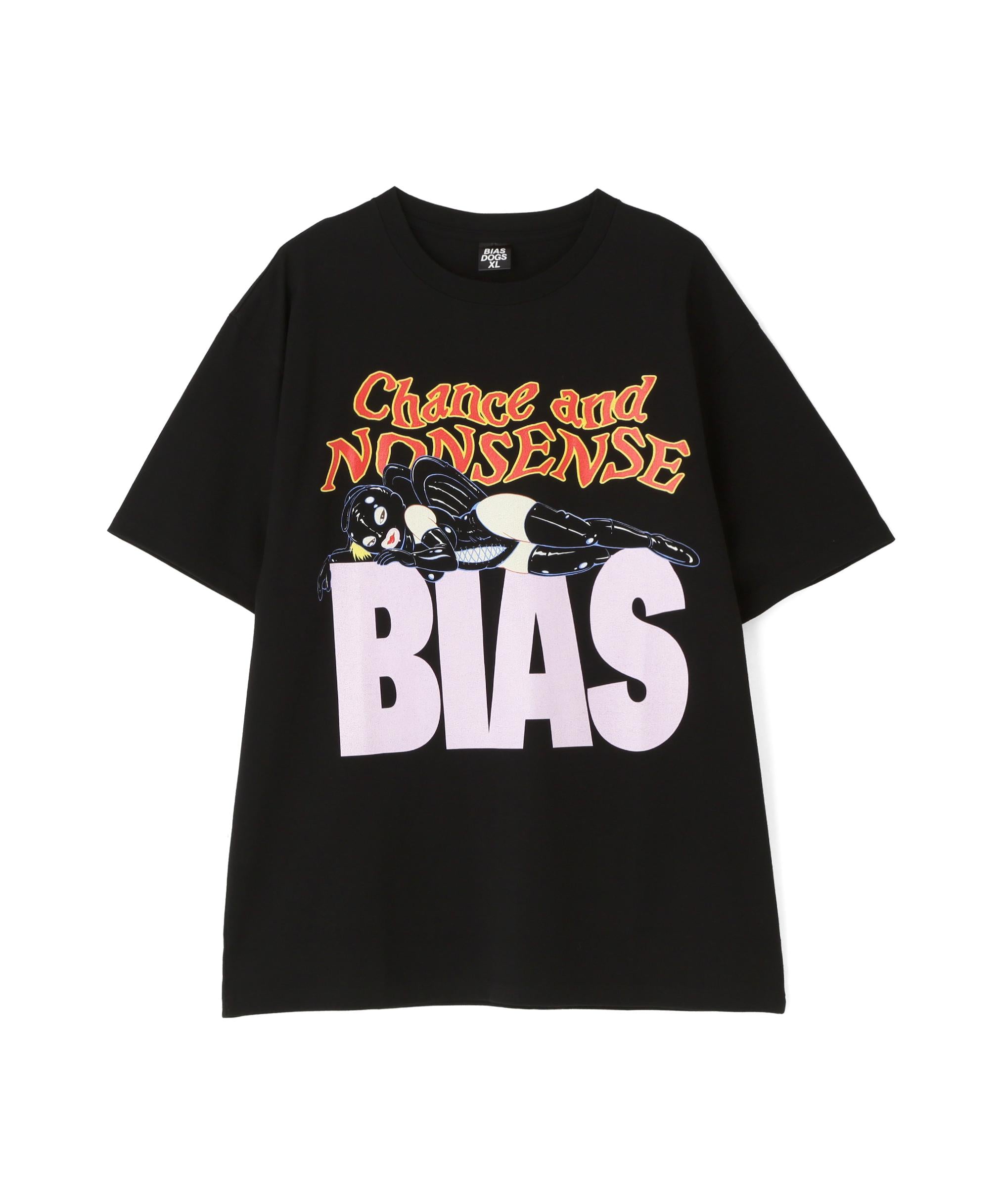 BIAS DOGS/バイアスドッグス/CRAP T-SHIRT ブラック