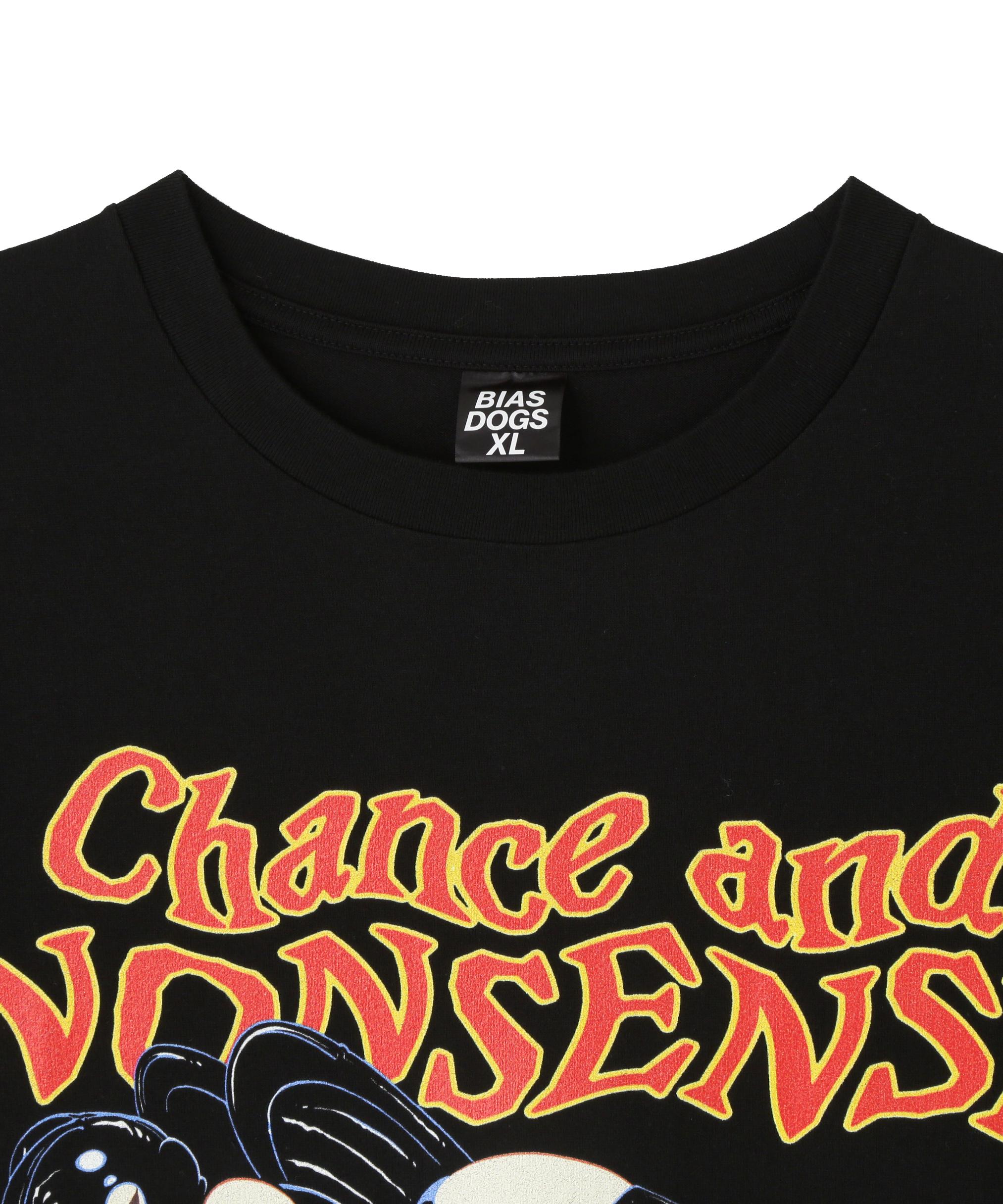 BIAS DOGS/バイアスドッグス/CRAP T-SHIRT ブラック