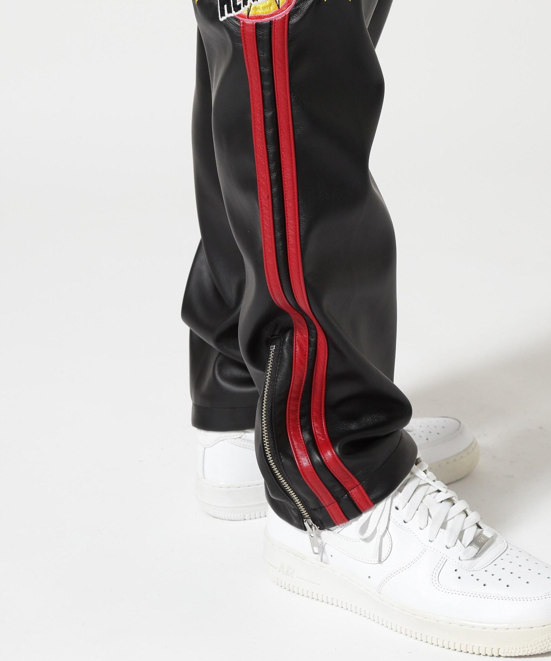MAYO/メイヨー/別注PU T>ACK PANTS ブラック