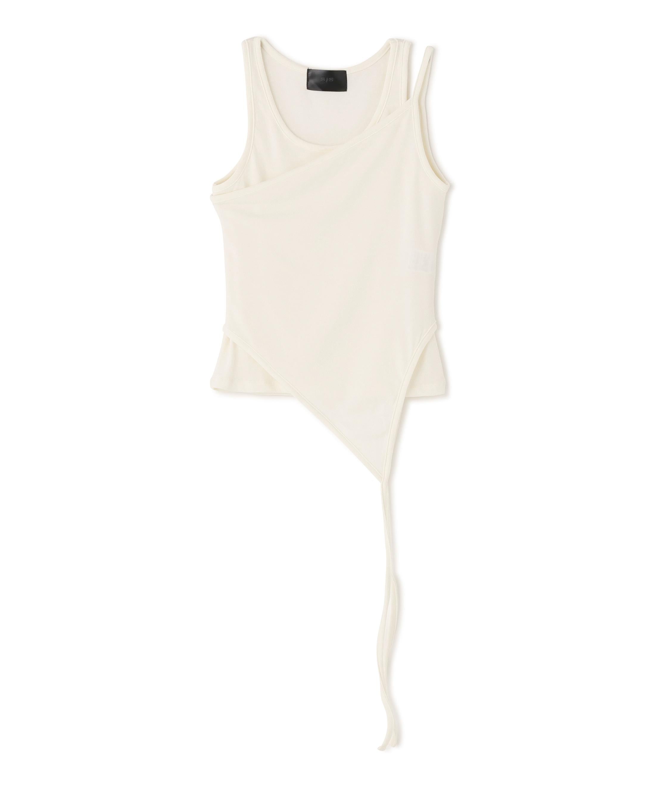 SIS/エスアイエス/Wrap Tanktop ホワイト