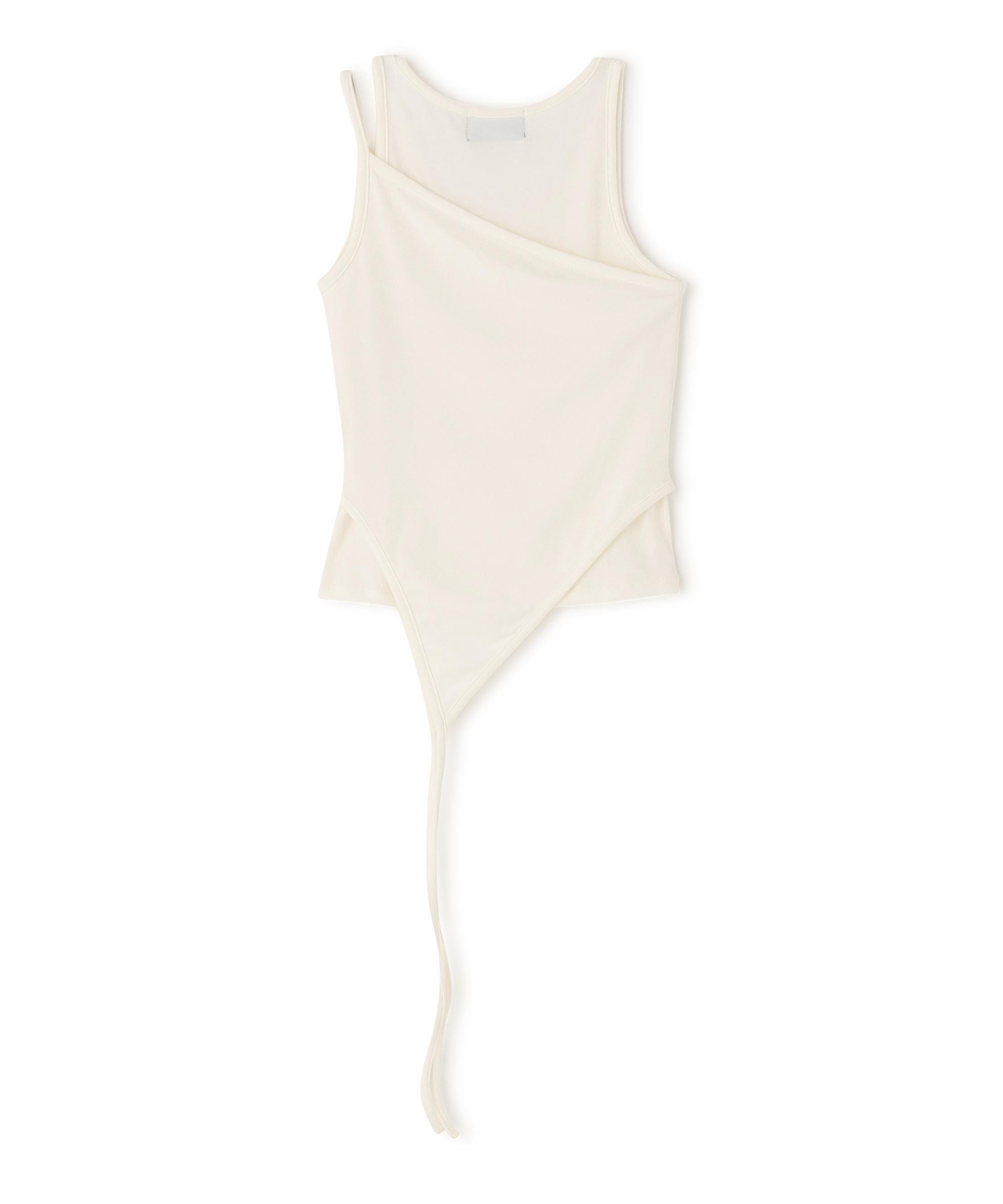 SIS/エスアイエス/Wrap Tanktop ホワイト