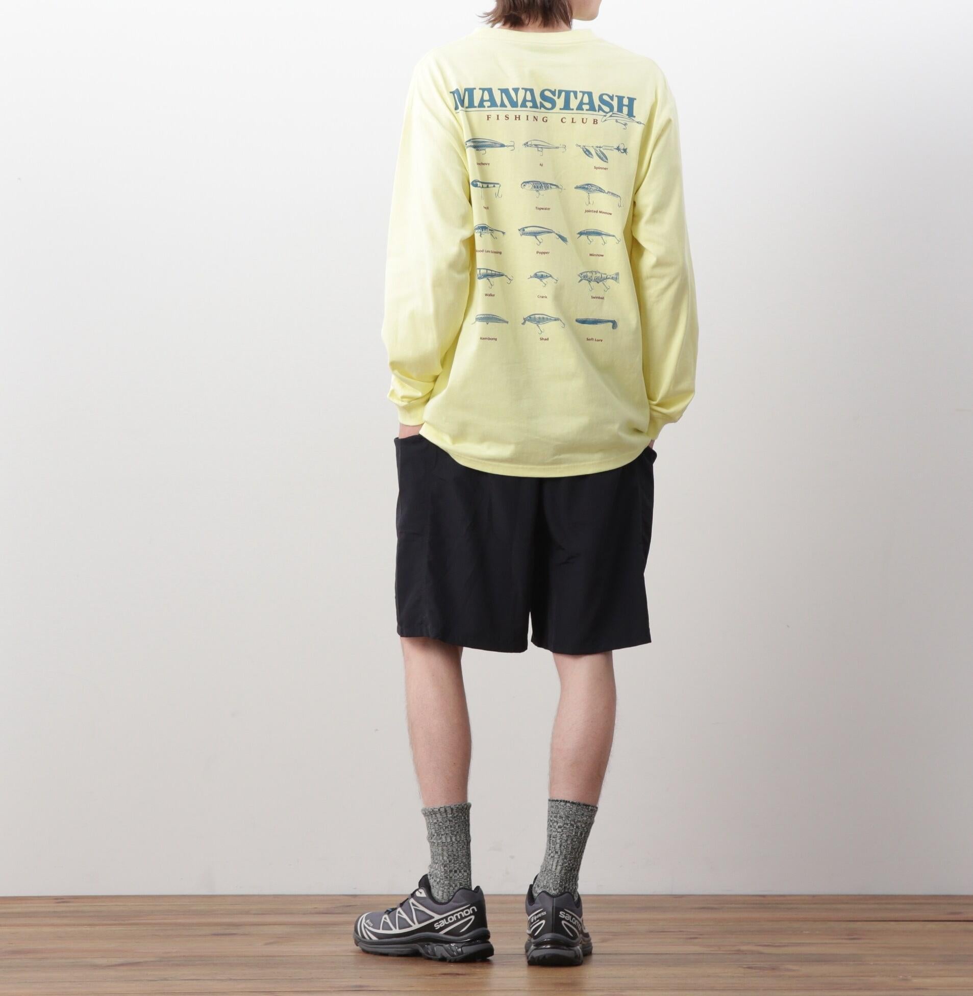 MANASTASH/マナスタッシュ/CiTee L/S TEE LU>E/シティロンT ルアー レモン8
