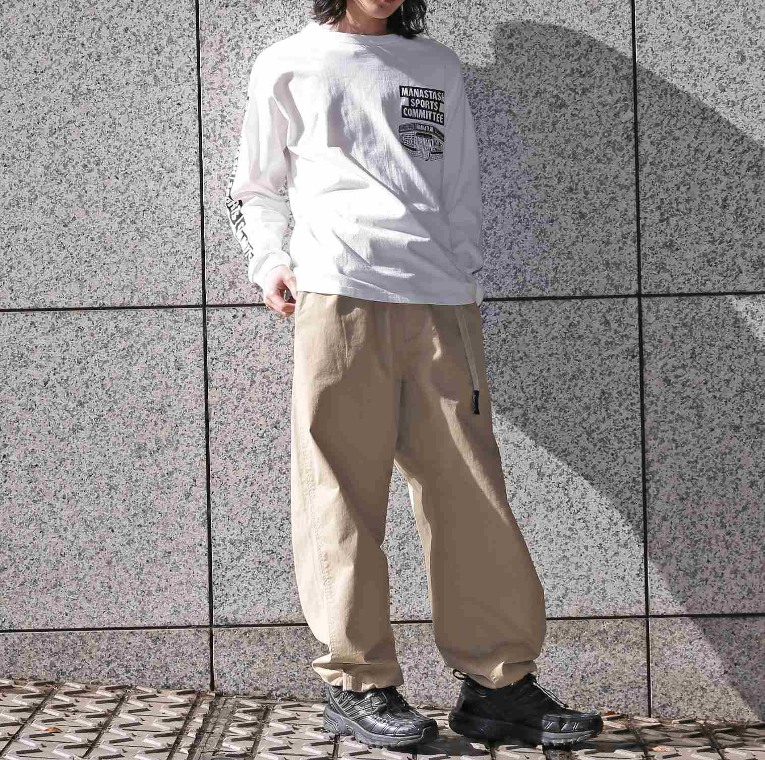 MANASTASH/マナスタッシュ/CiTee L/S TEE SSD /シティ ロンT ホワイト