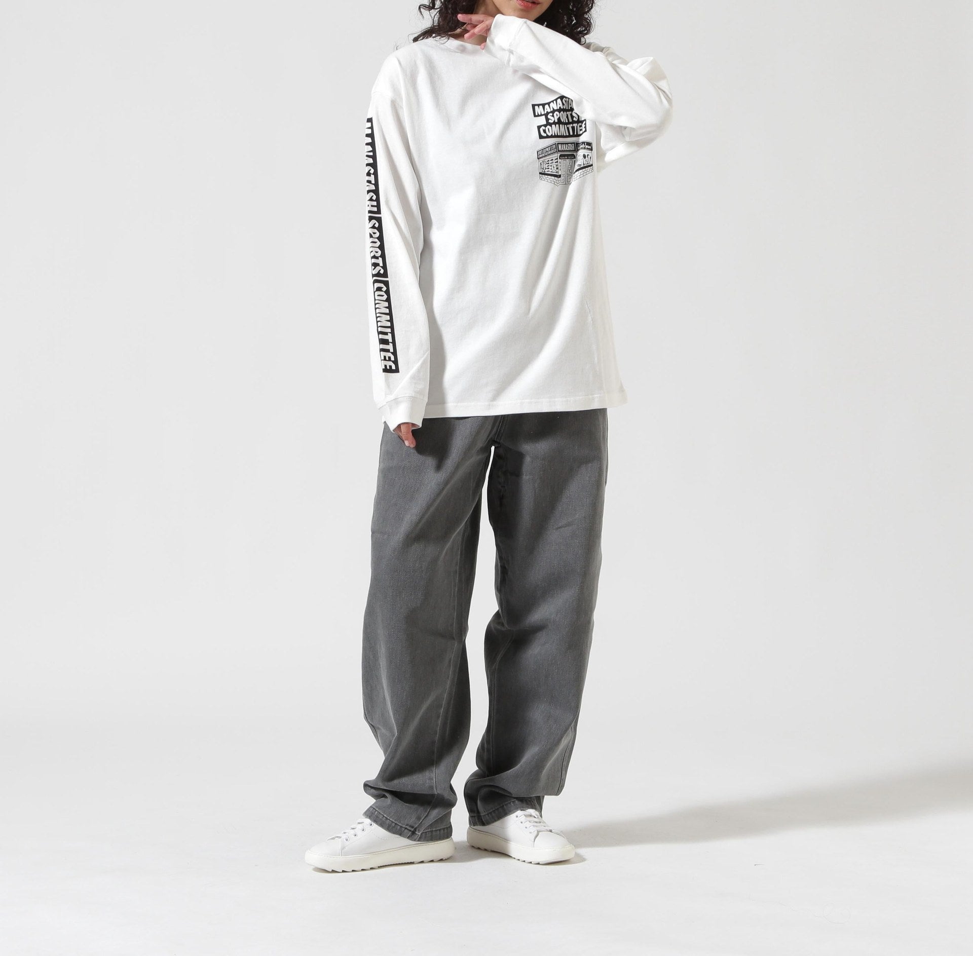 MANASTASH/マナスタッシュ/CiTee L/S TEE SSD /シティ ロンT ホワイト