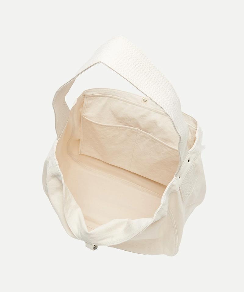 T.T/ティーティー/Lot.004 Newsboy Bag/TAIGA TAKAHASHI/タイガタカハシ アイボリー2