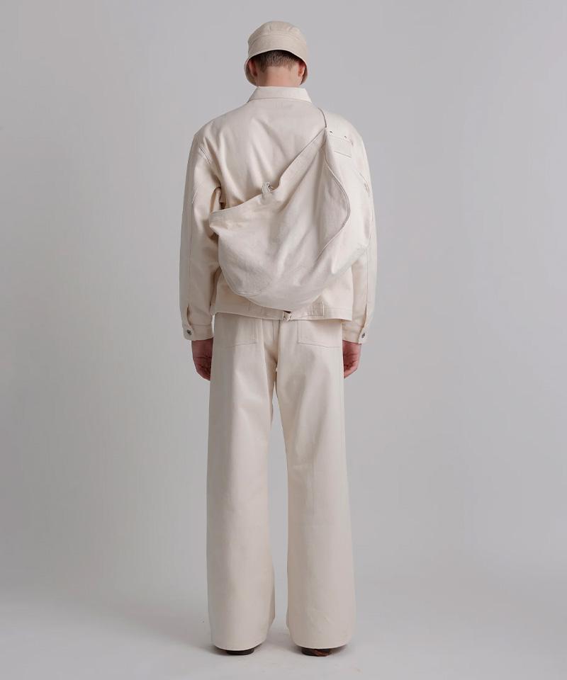 T.T/ティーティー/Lot.004 Newsboy Bag/TAIGA TAKAHASHI/タイガタカハシ アイボリー2