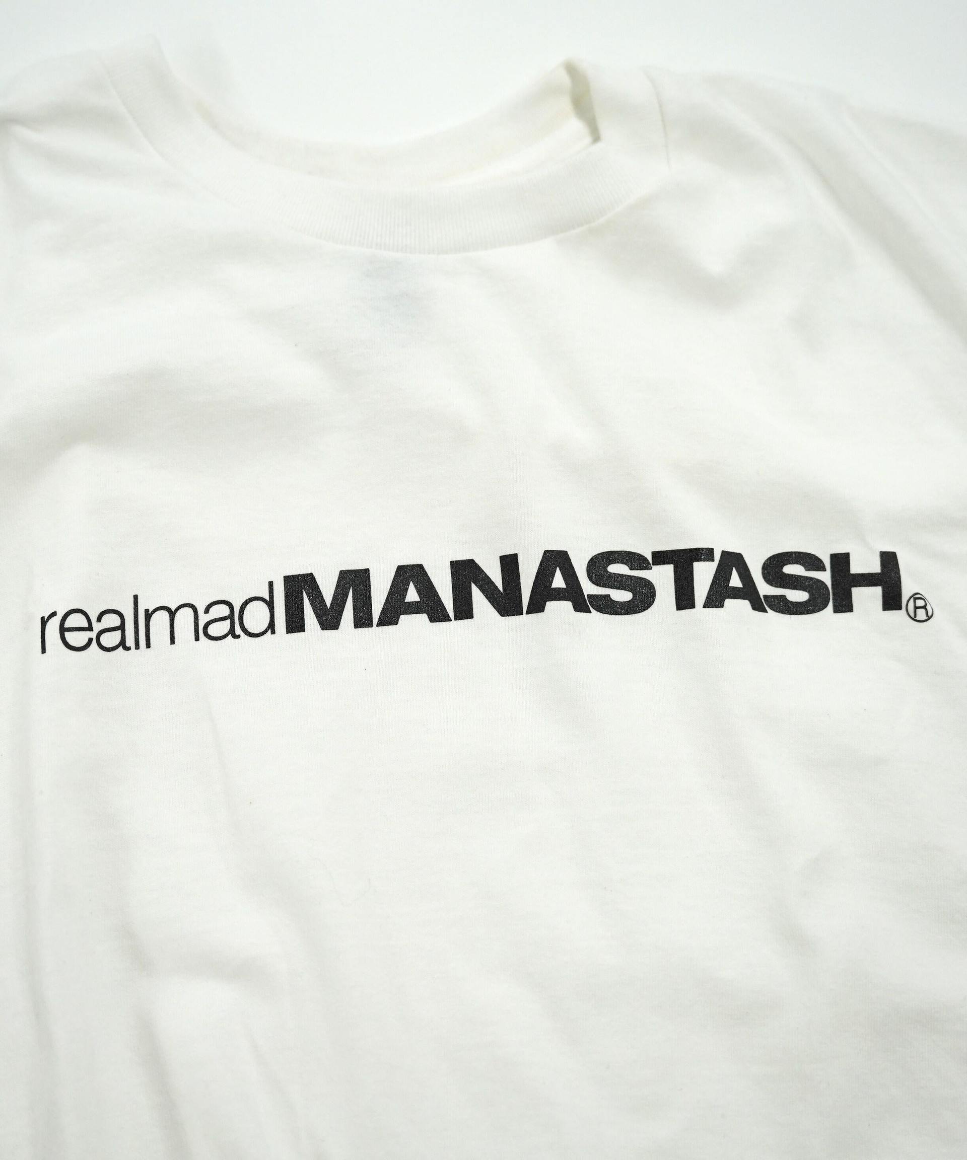 MANASTASH×ealmadSOUND/リアルマッド サウンド/コラボTシャツ ホワイト