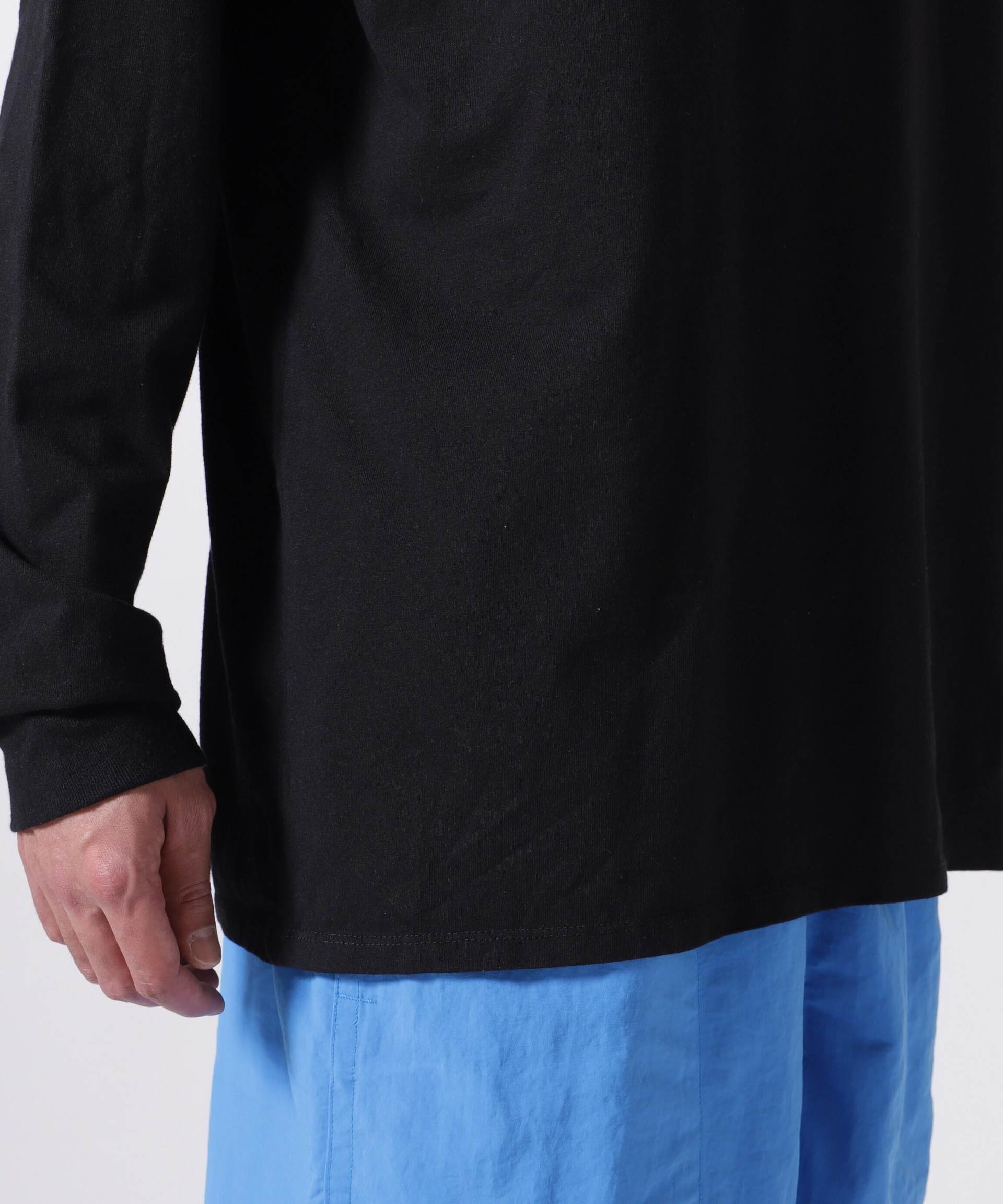 Patagonia/パタゴニア メンズ・ロングスリーブ・P-6ロゴ・レスポンシビリティー ブラック