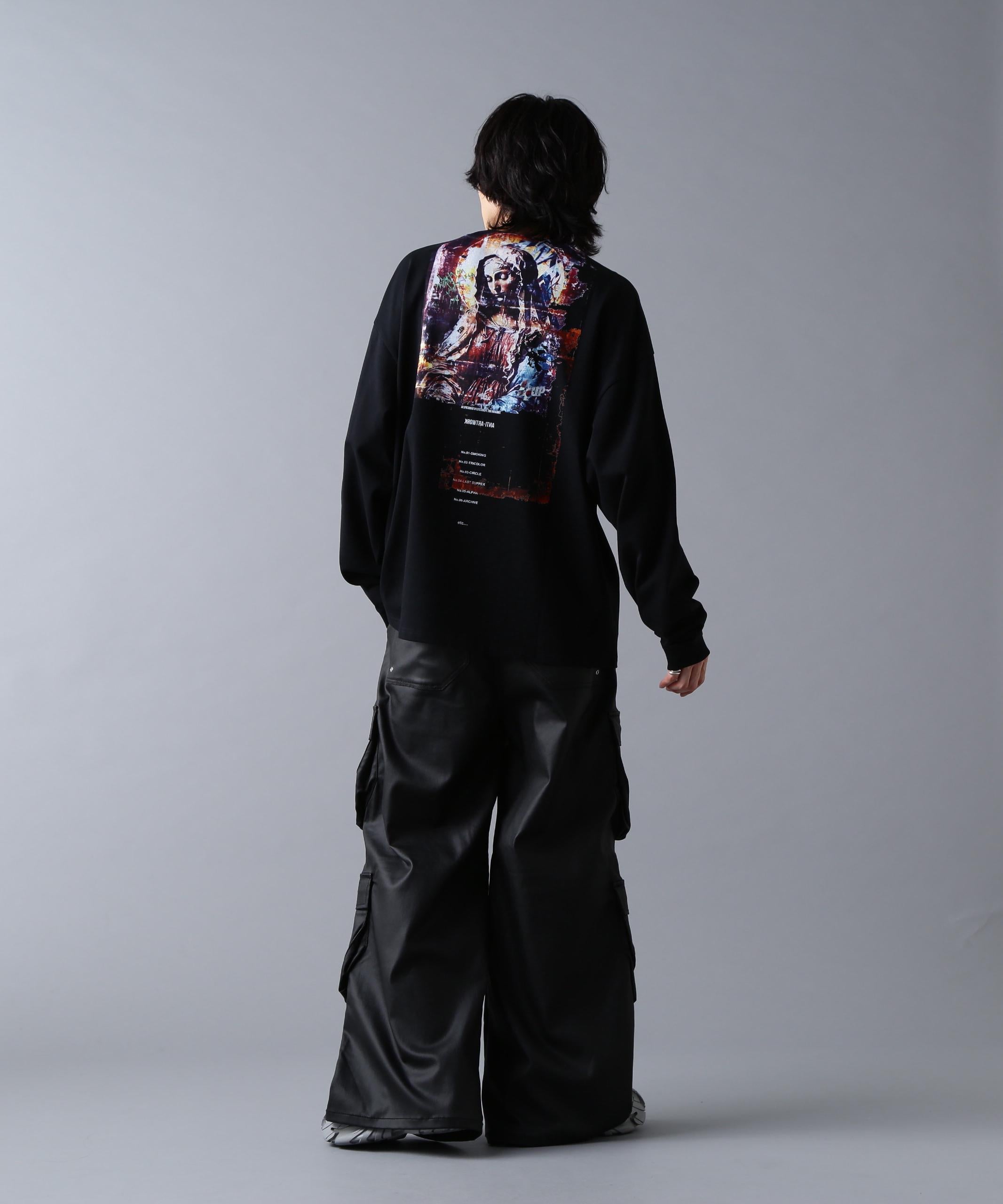 A4A/エーフォーエー/L/S TEE MAGDALENA ブラック