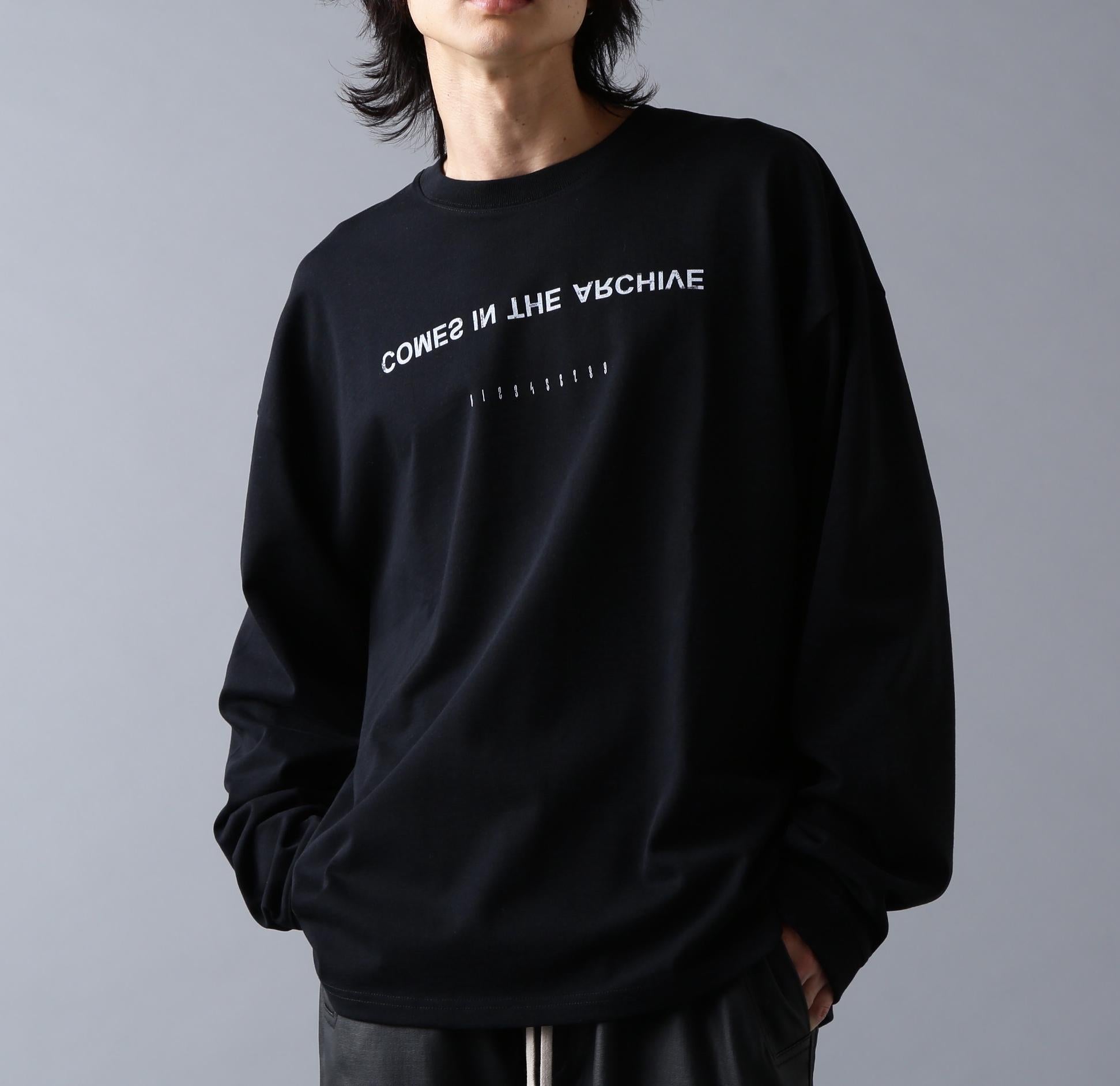 A4A/エーフォーエー/L/S TEE MAGDALENA ブラック