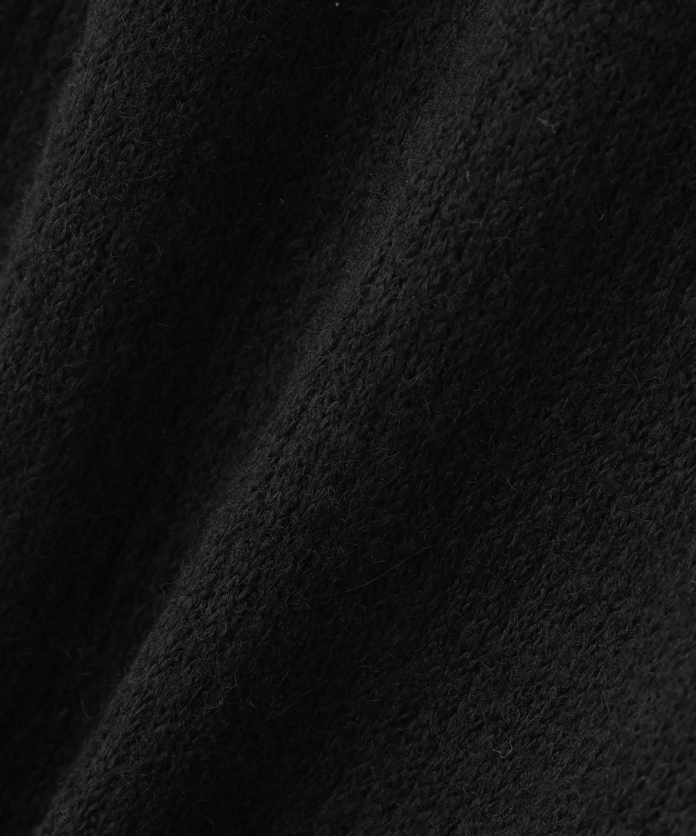 Nφdress/ノードレス/Flared Hem Knit Slim Pants ブラック