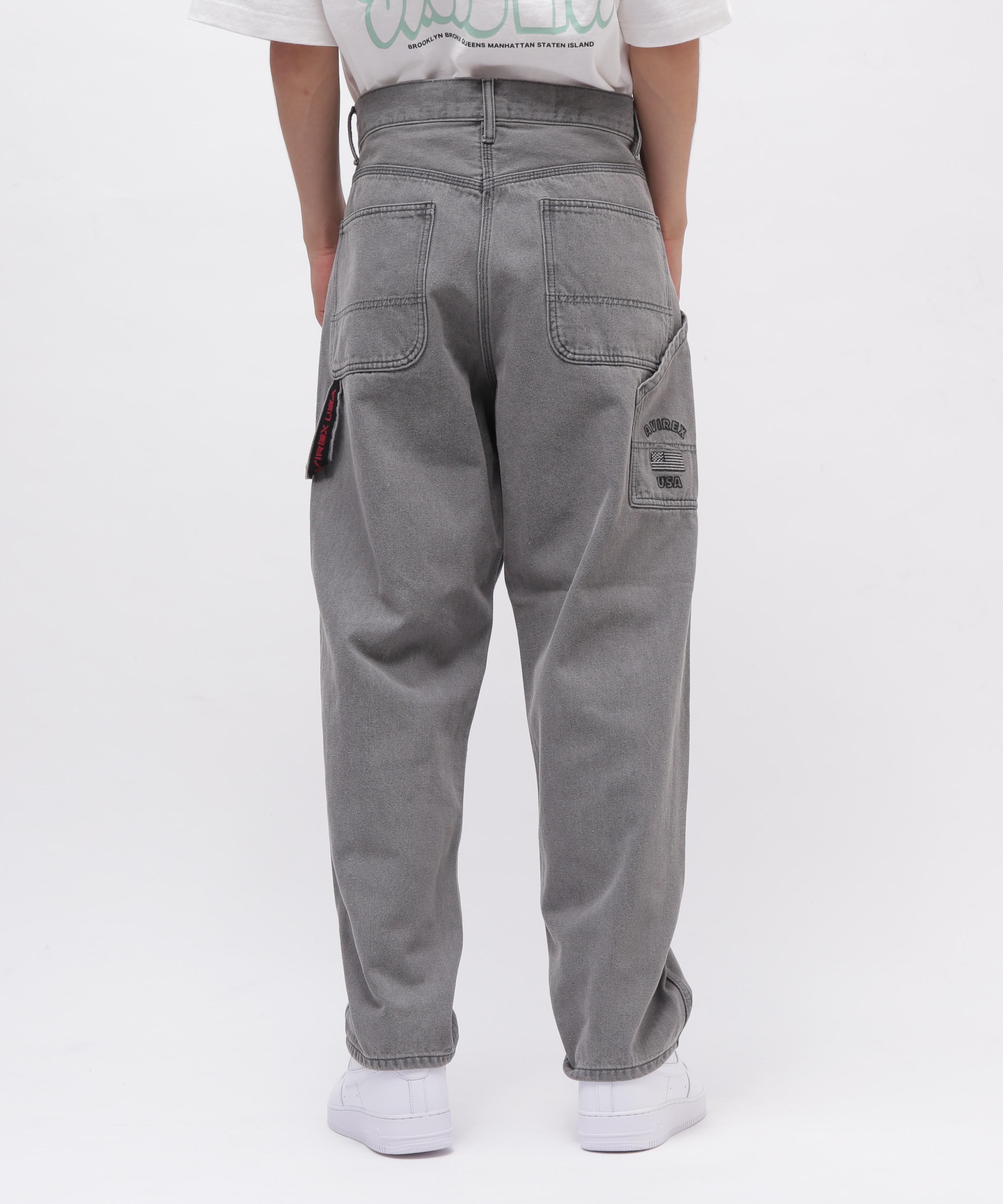 バーシティー ペインター パンツ/VARSITY PAINTER PANTS ブラック