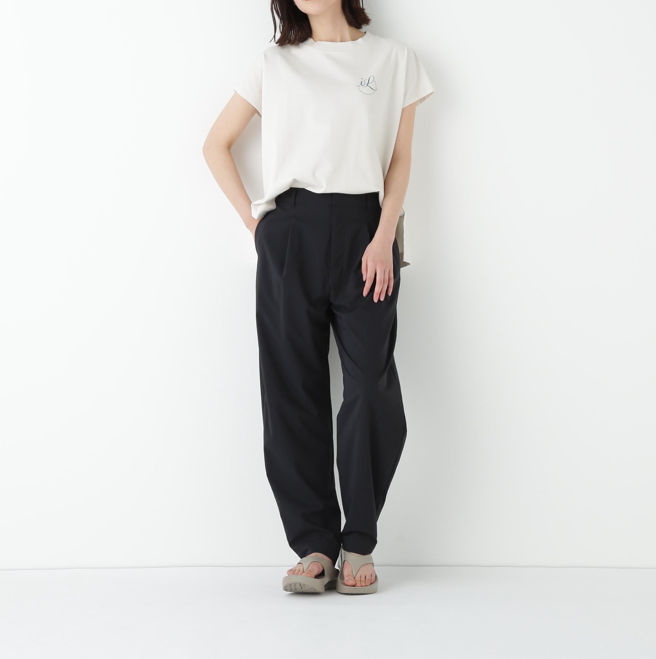 ◆ナイロンタスランストレッチパンツ ブラック