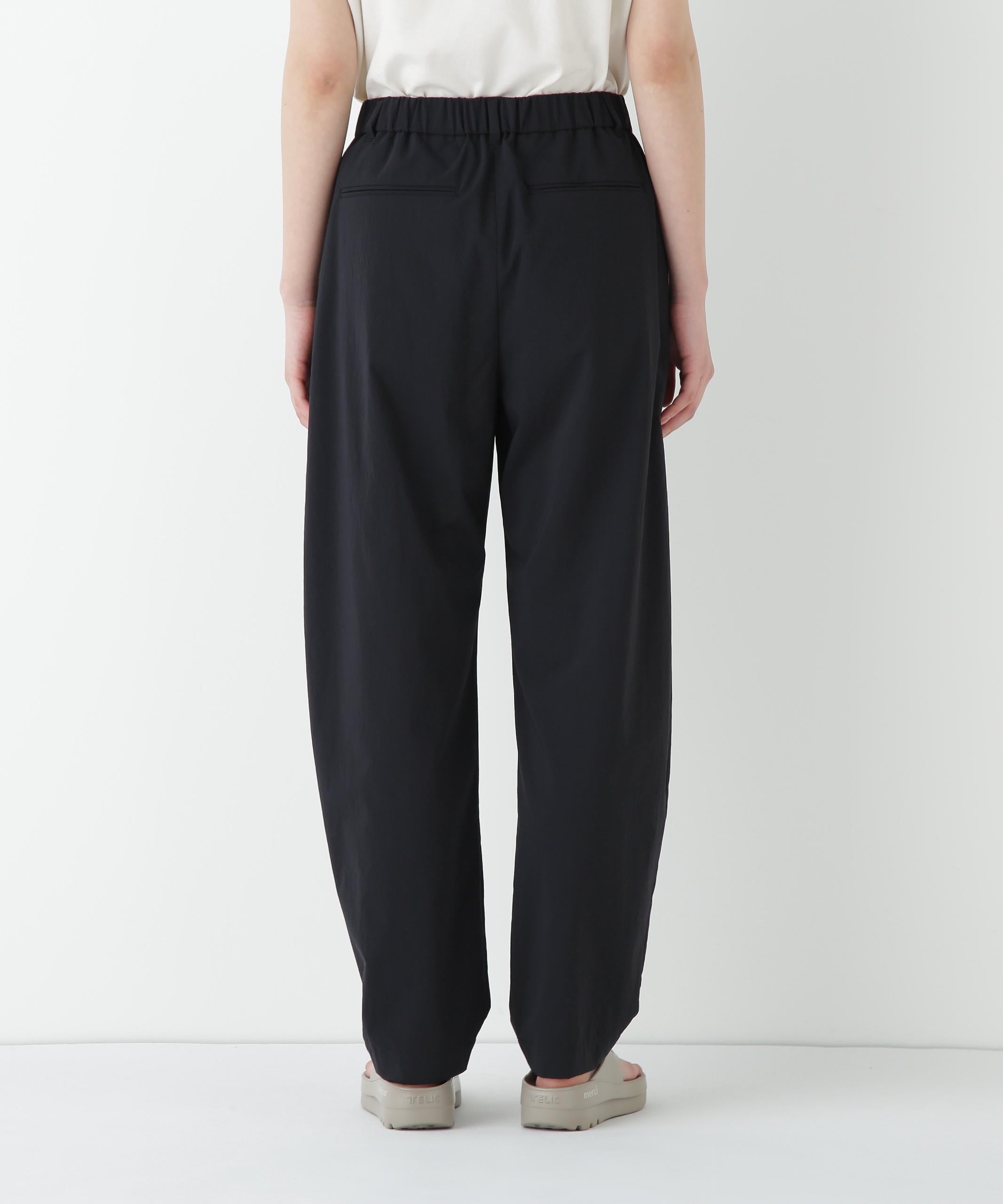 ◆ナイロンタスランストレッチパンツ ブラック