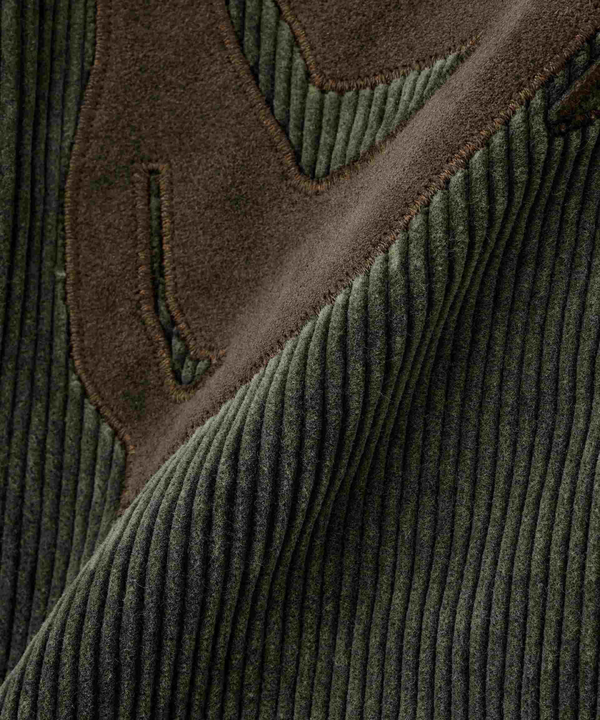 doulet/ダブレット/RONE APPLIQUE CO>DU>OY JACKET グレー