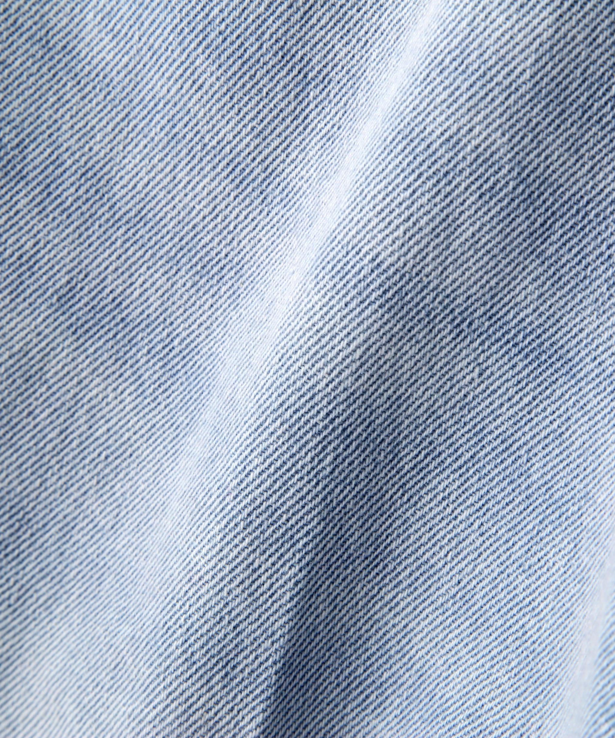 サイドスリットストレートデニムパンツ ライトブルー3