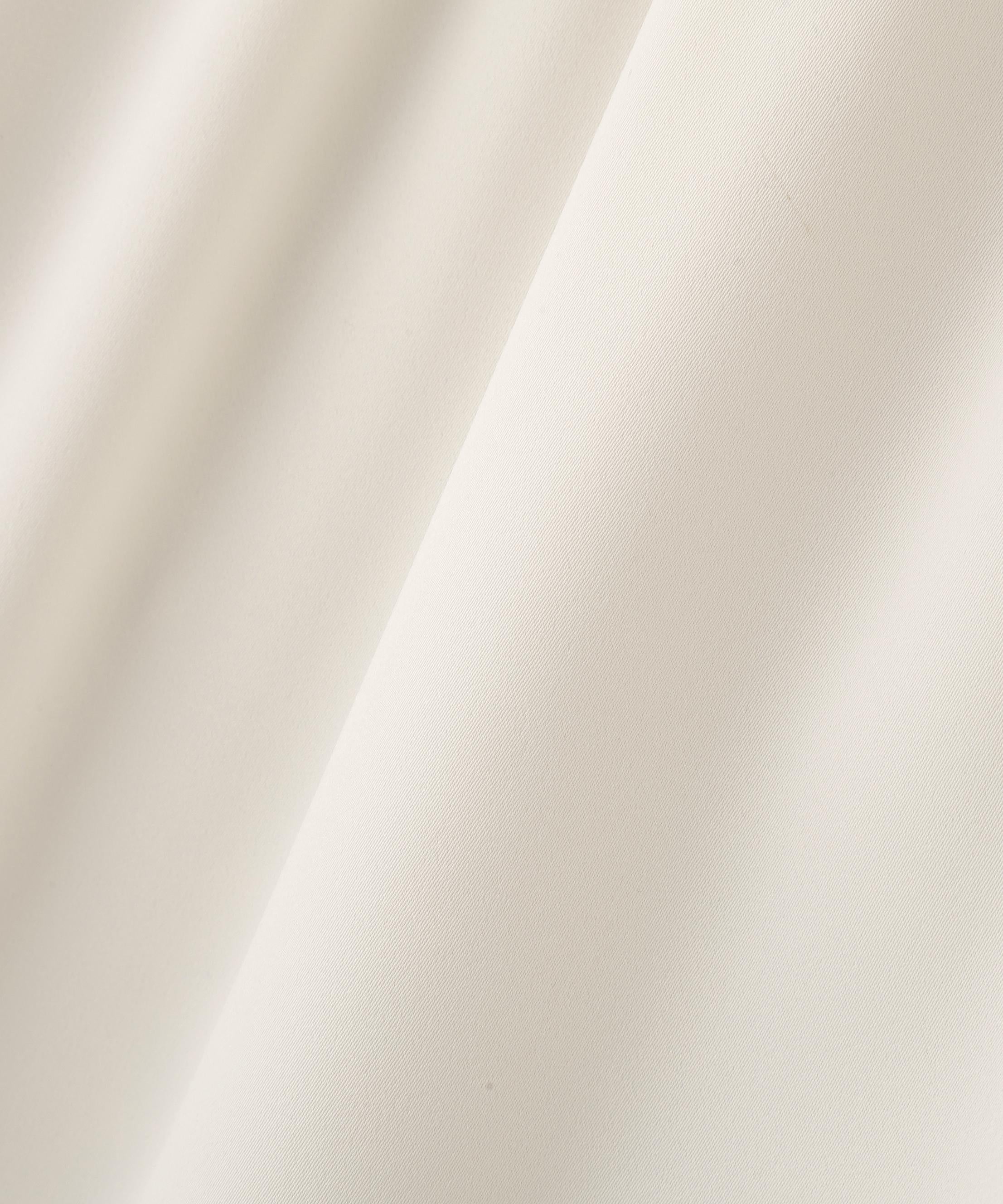 サテンイージーパンツ オフホワイト1