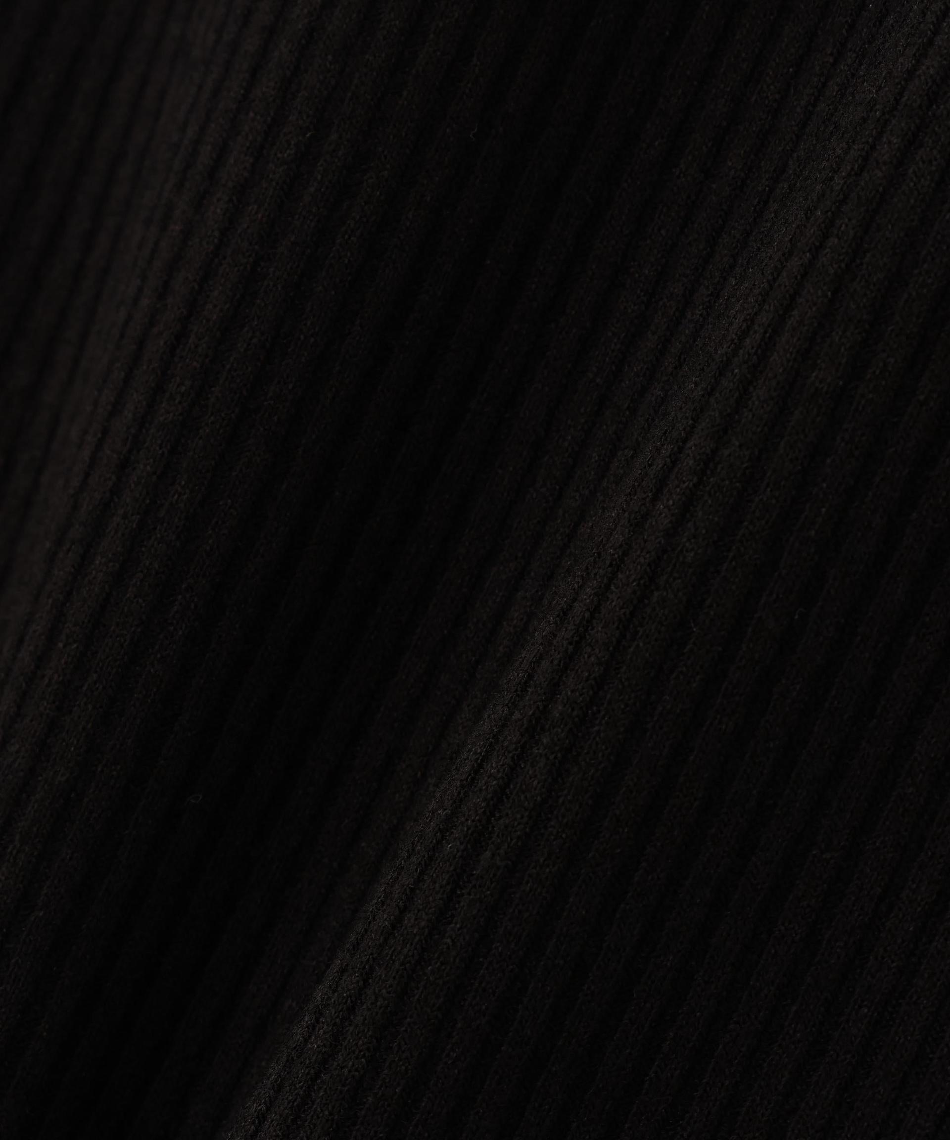 NOT4NERD/ノットフォーナード/4 SYMBOL RIBBED SLEEVELESS ブラック