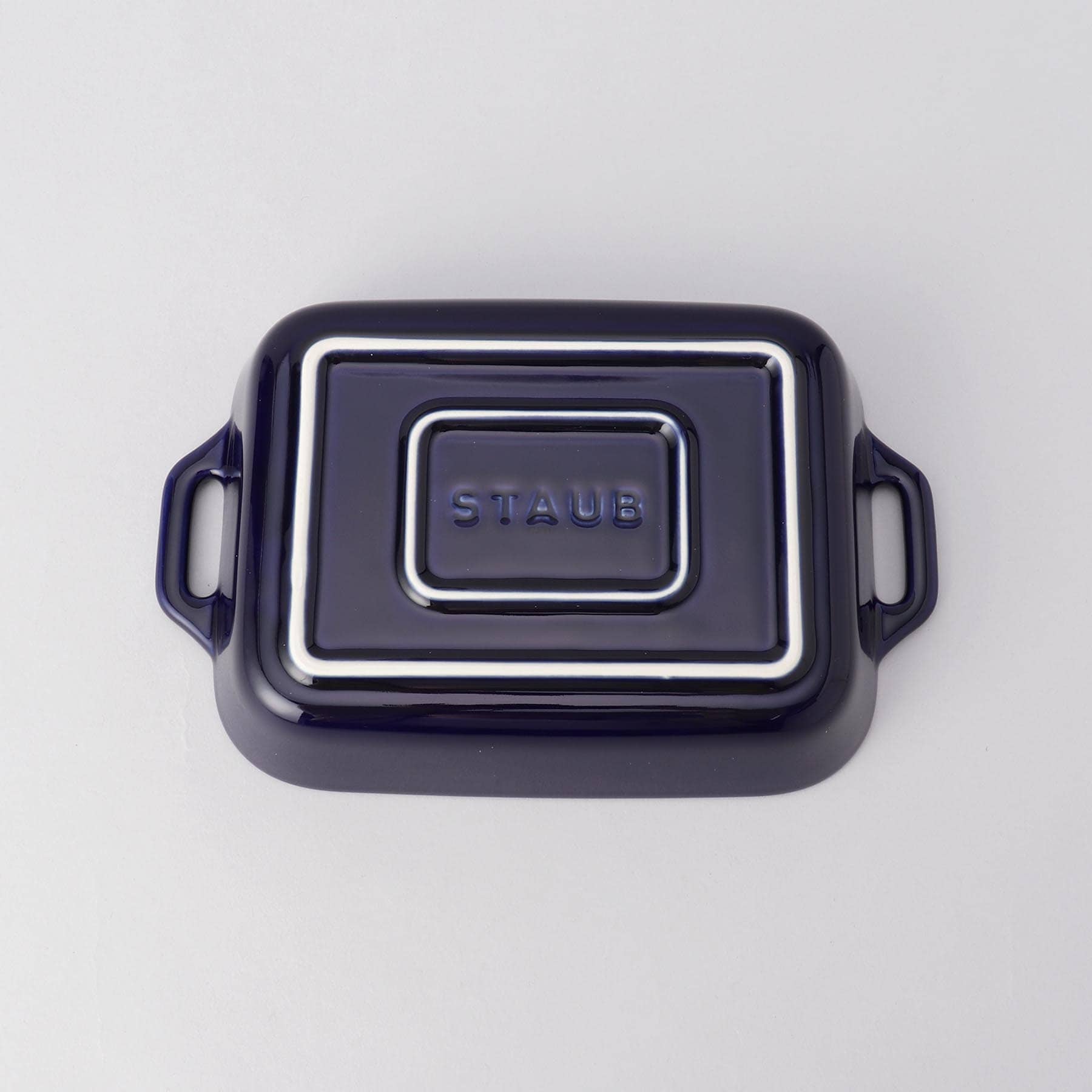 トゥーワントゥーキッチン ストア 212 KITCHEN STORE レクタンギュラーディッシュ 20cm BL <Staub ストウブ >【返品不可商品】 (その他) その他