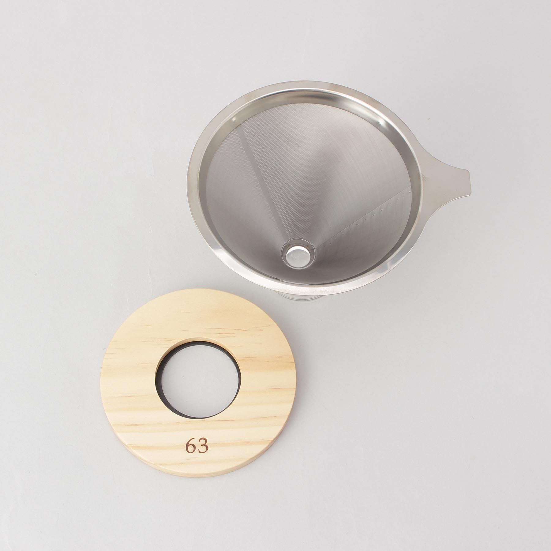 トゥーワントゥーキッチン ストア 212 KITCHEN STORE ステンレスフィルター付きドリッパー <63 ロクサン> (その他) その他
