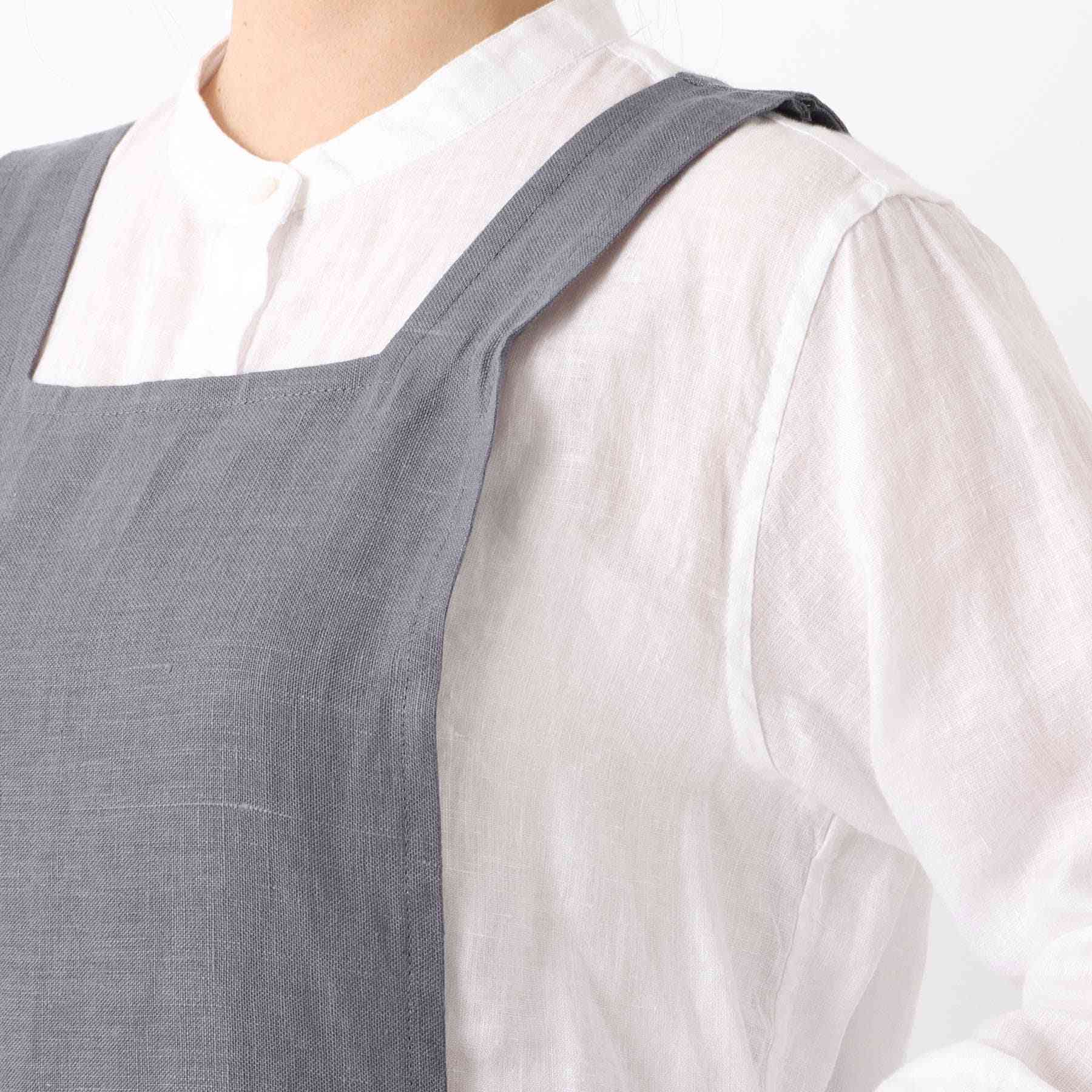 二一二廚房商店 212 KITCHEN STORE 亞麻肩背一件式 Pron 灰色