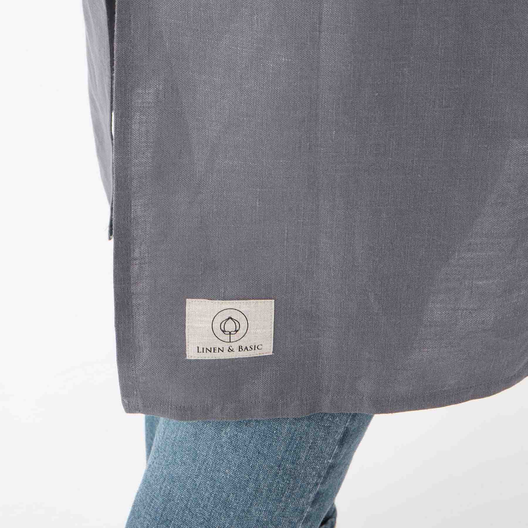 二一二廚房商店 212 KITCHEN STORE 亞麻肩背一件式 Pron 灰色