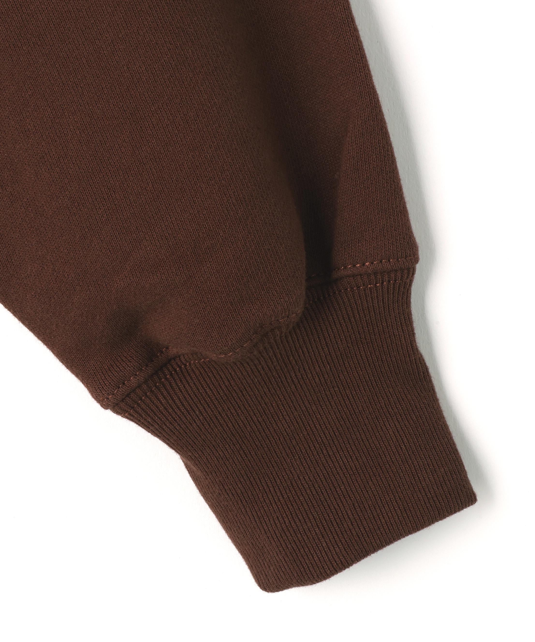 overprint/オーバープリント/GALLERY HOODIE A ブラウン